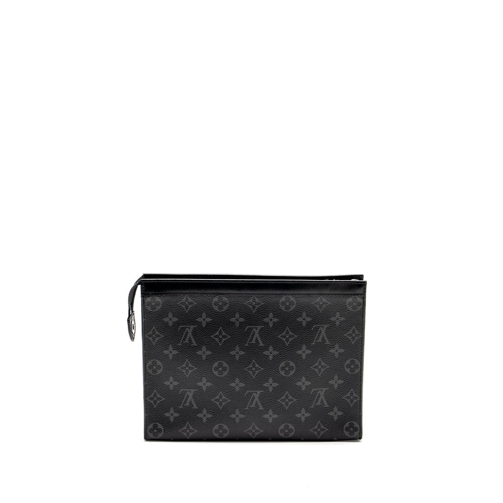 LOUIS VUITTON POCHETTE VOYAGE MONOGRAM CANVAS BLACK SHW