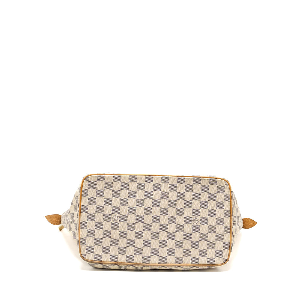 LOUIS VUITTON SALEYA MM DAMIER AZUR CANVAS GHW