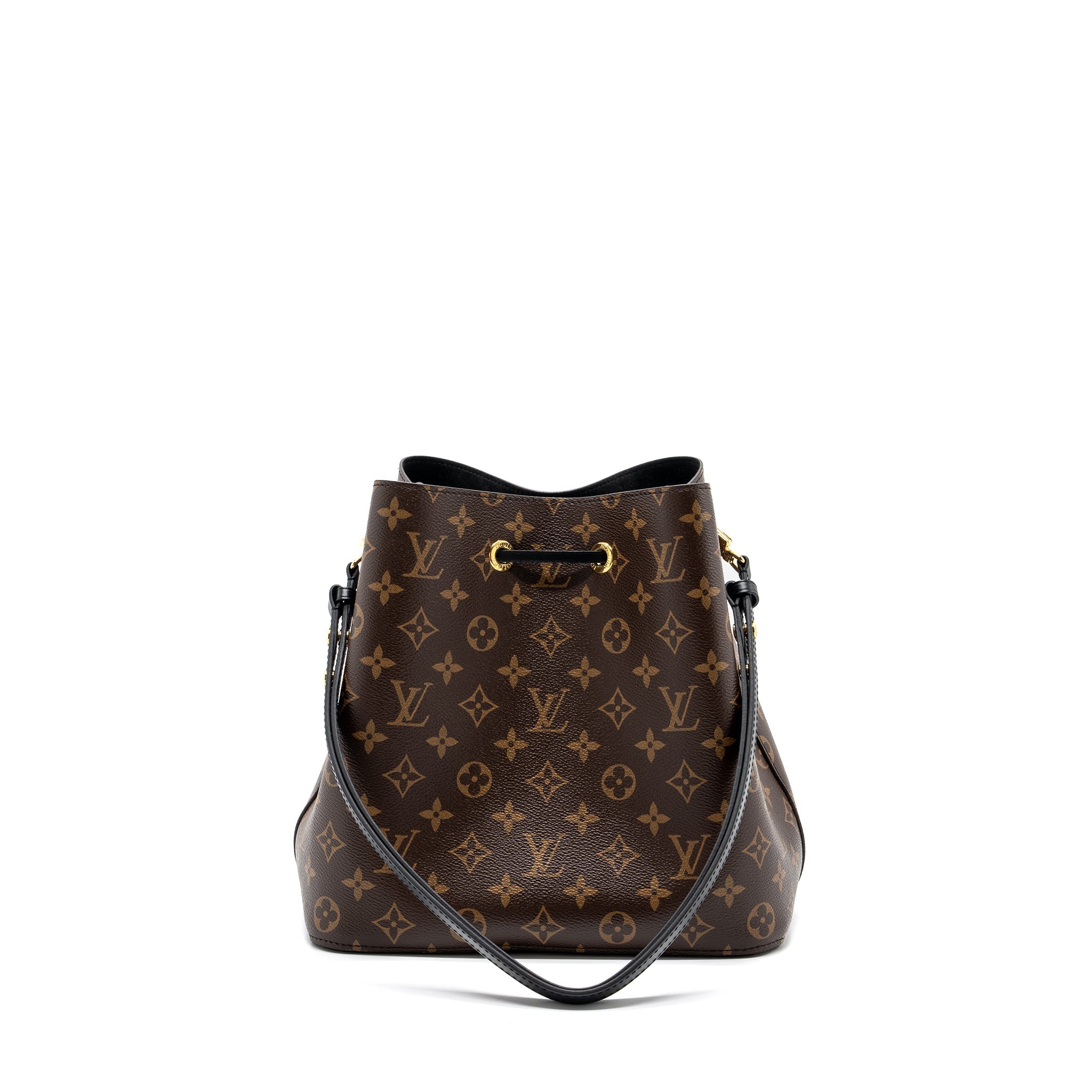 LOUIS VUITTON NEONOE MONOGRAM CANVAS BLACK GHW (NEW VERSION)
