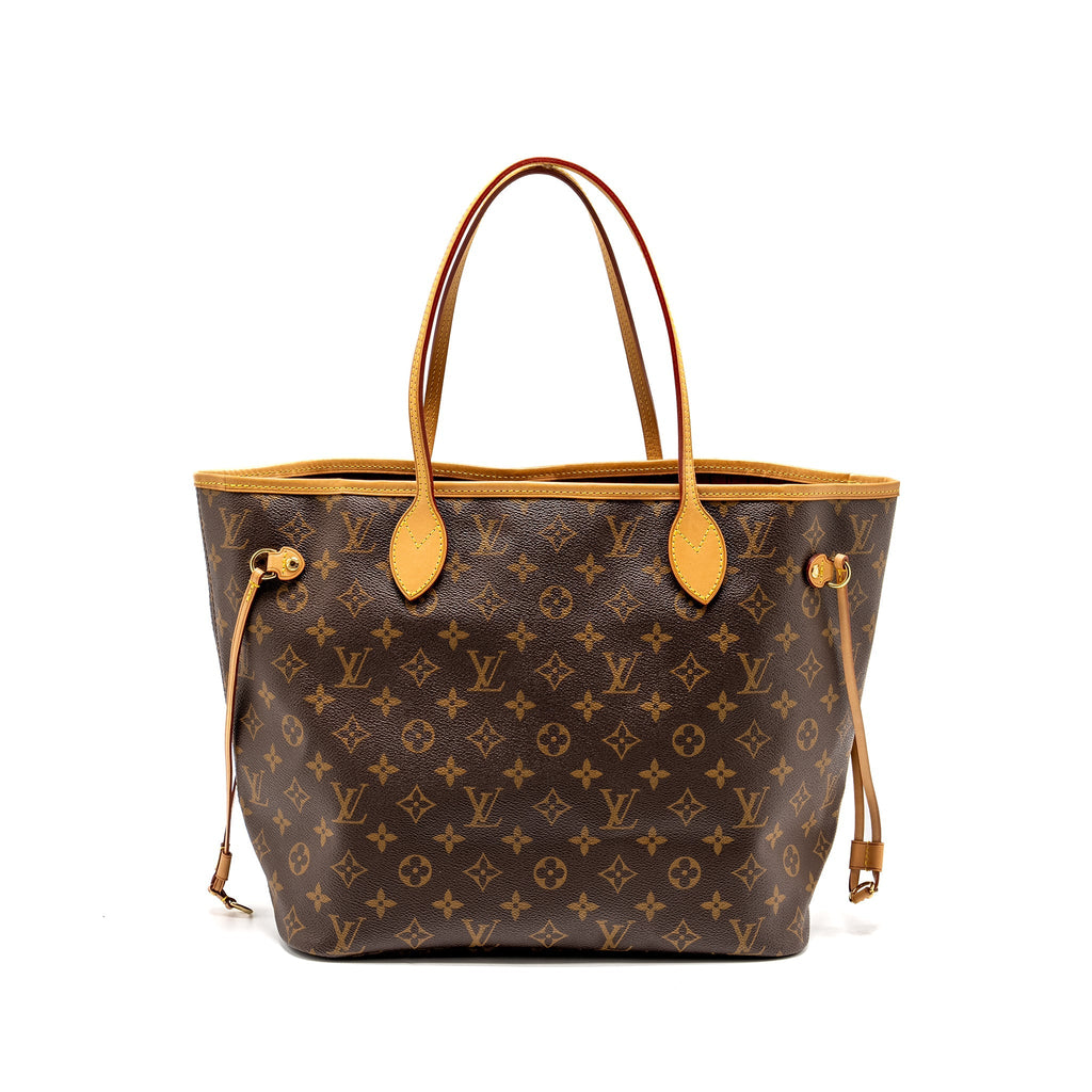 LOUIS VUITTON NEVERFULL MM MONOGRAM CANVAS GHW