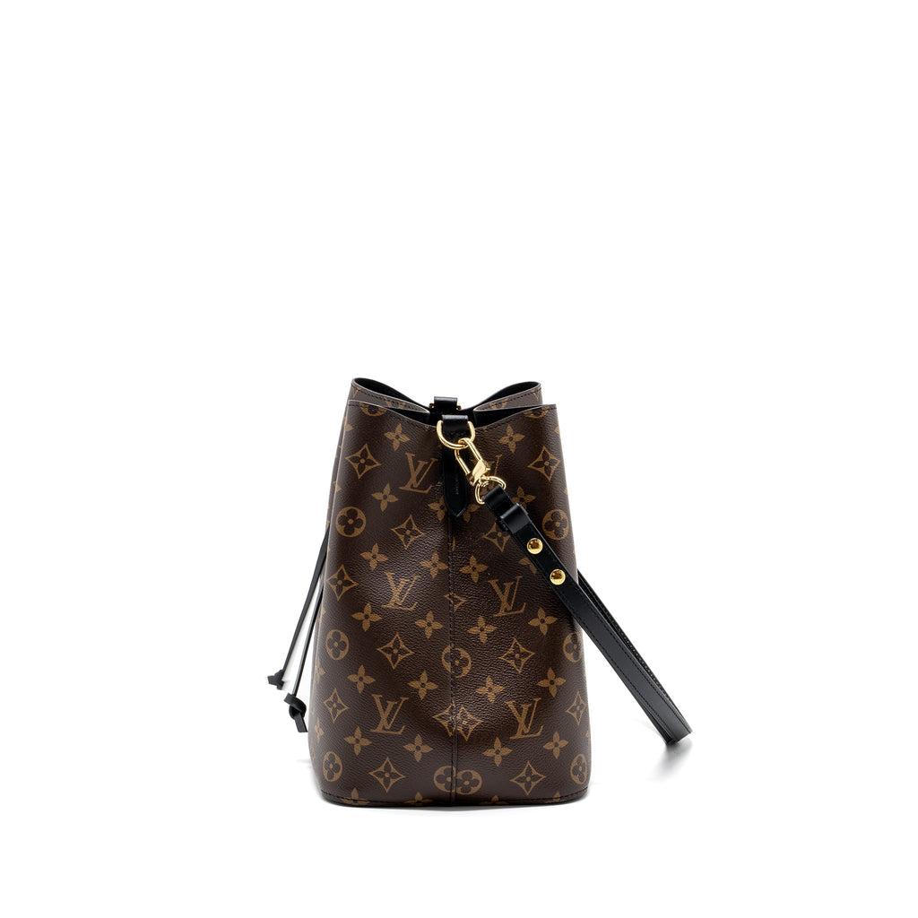 LOUIS VUITTON NEONOE MONOGRAM CANVAS BLACK GHW (NEW VERSION)