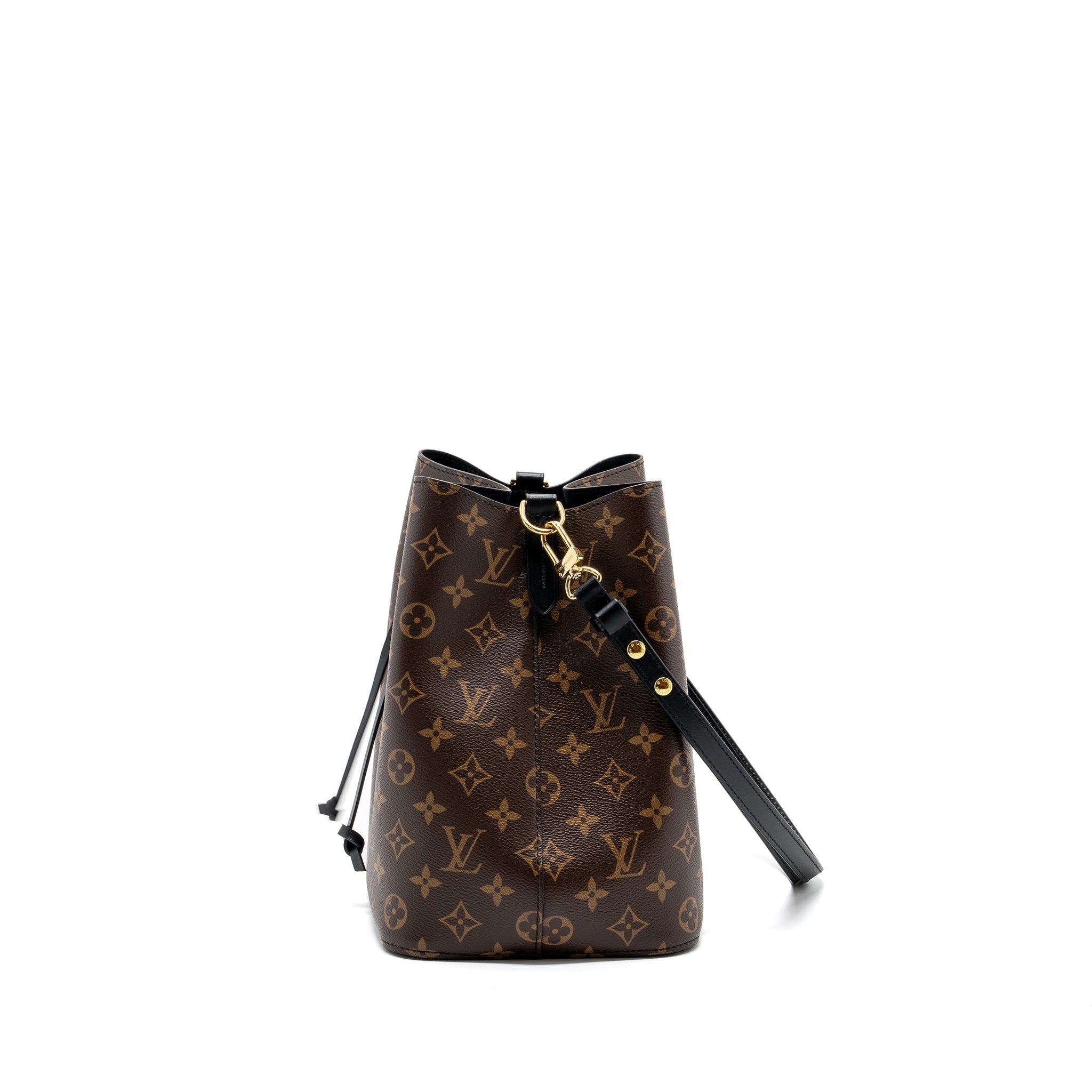LOUIS VUITTON NEONOE MONOGRAM CANVAS BLACK GHW (NEW VERSION)