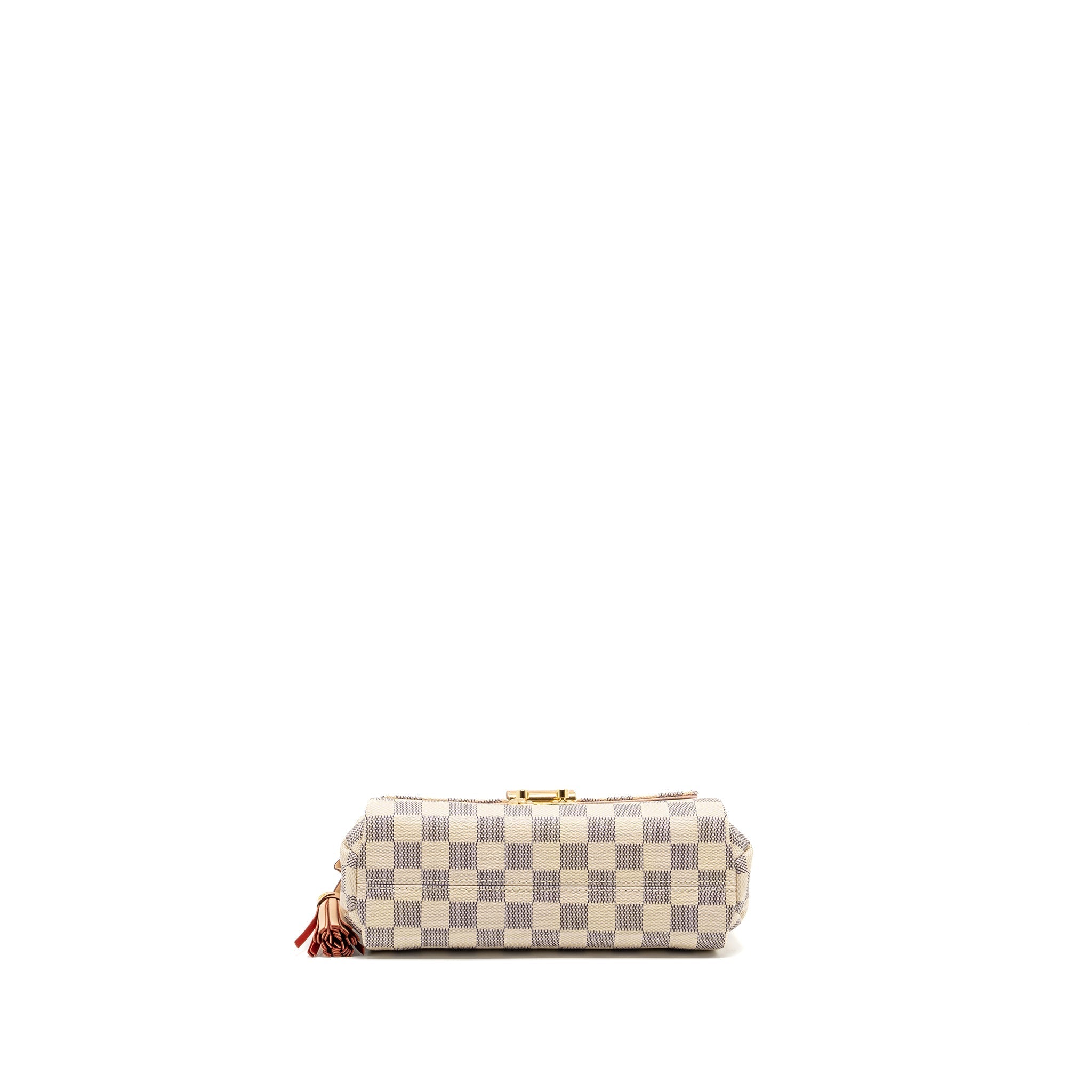 LOUIS VUITTON CROISETTE DAMIER AZUR CANVAS GHW