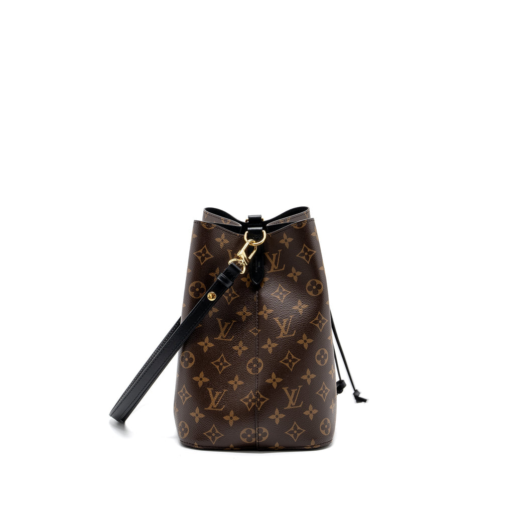 LOUIS VUITTON NEONOE MONOGRAM CANVAS BLACK GHW (NEW VERSION)