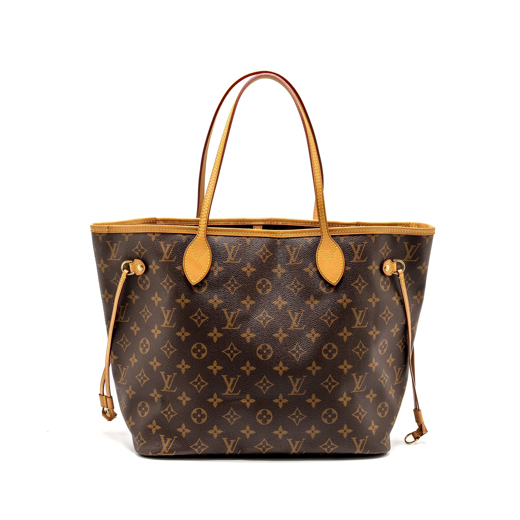 LOUIS VUITTON NEVERFULL MM MONOGRAM CANVAS GHW