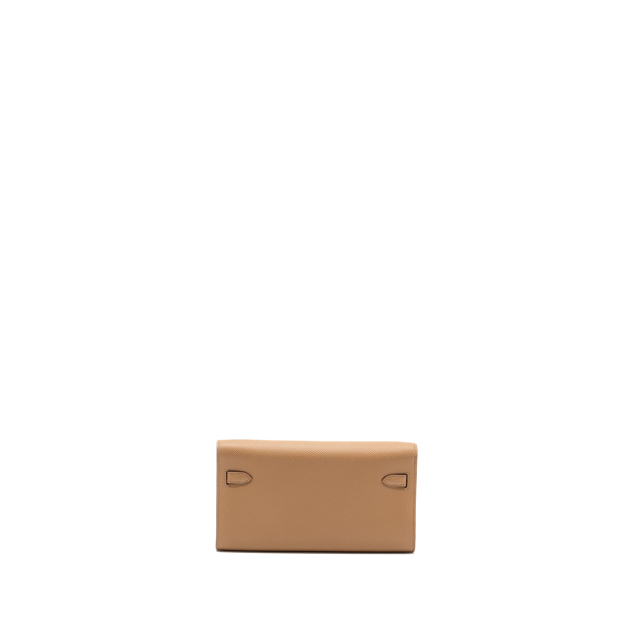 HERMES KELLY TO GO EPSOM CHAI/ MAUVE SYLVESTRE GHW