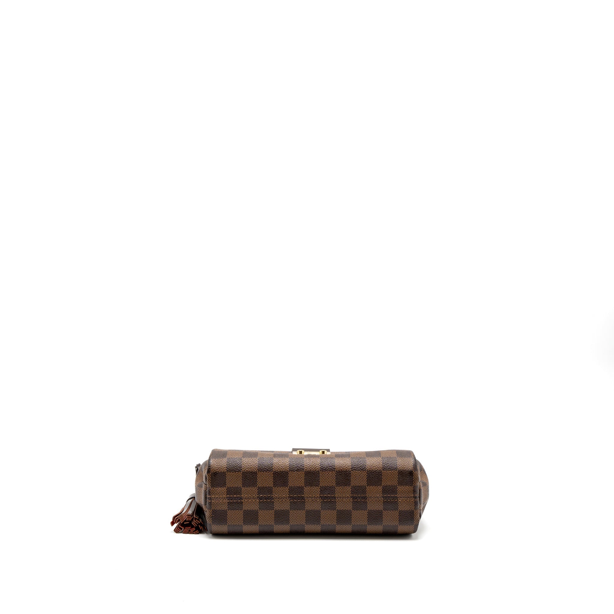 LOUIS VUITTON CROISETTE DAMIER EBENE CANVAS GHW