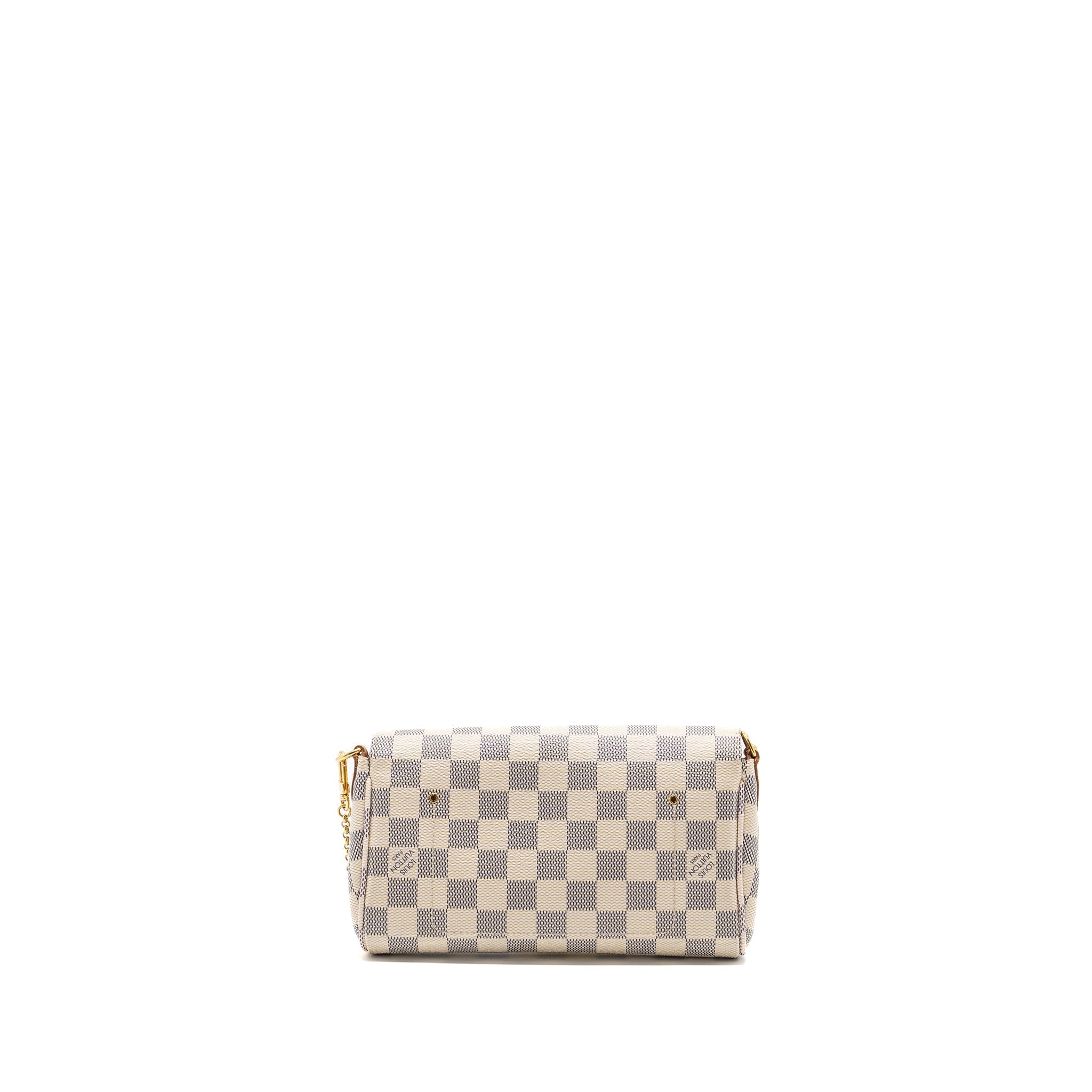 LOUIS VUITTON FAVOURITE PM DAMIER AZUR CANVAS GHW