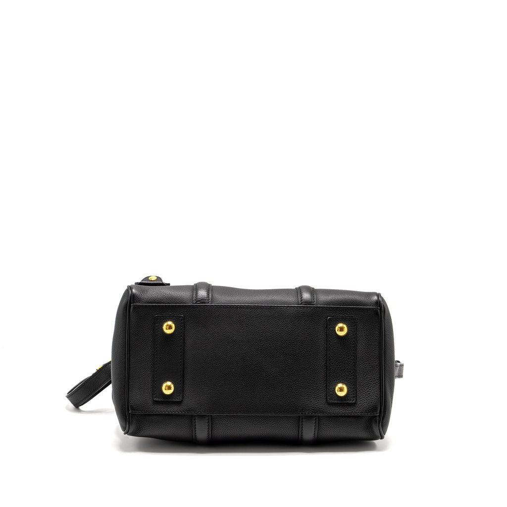 LOUIS VUITTON PARNASSEA SOFIA COPPOLA BAG PM CALFSKIN BLACK GHW