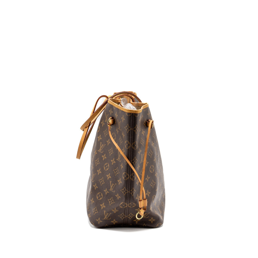 LOUIS VUITTON NEVERFULL GM MONOGRAM CANVAS GHW