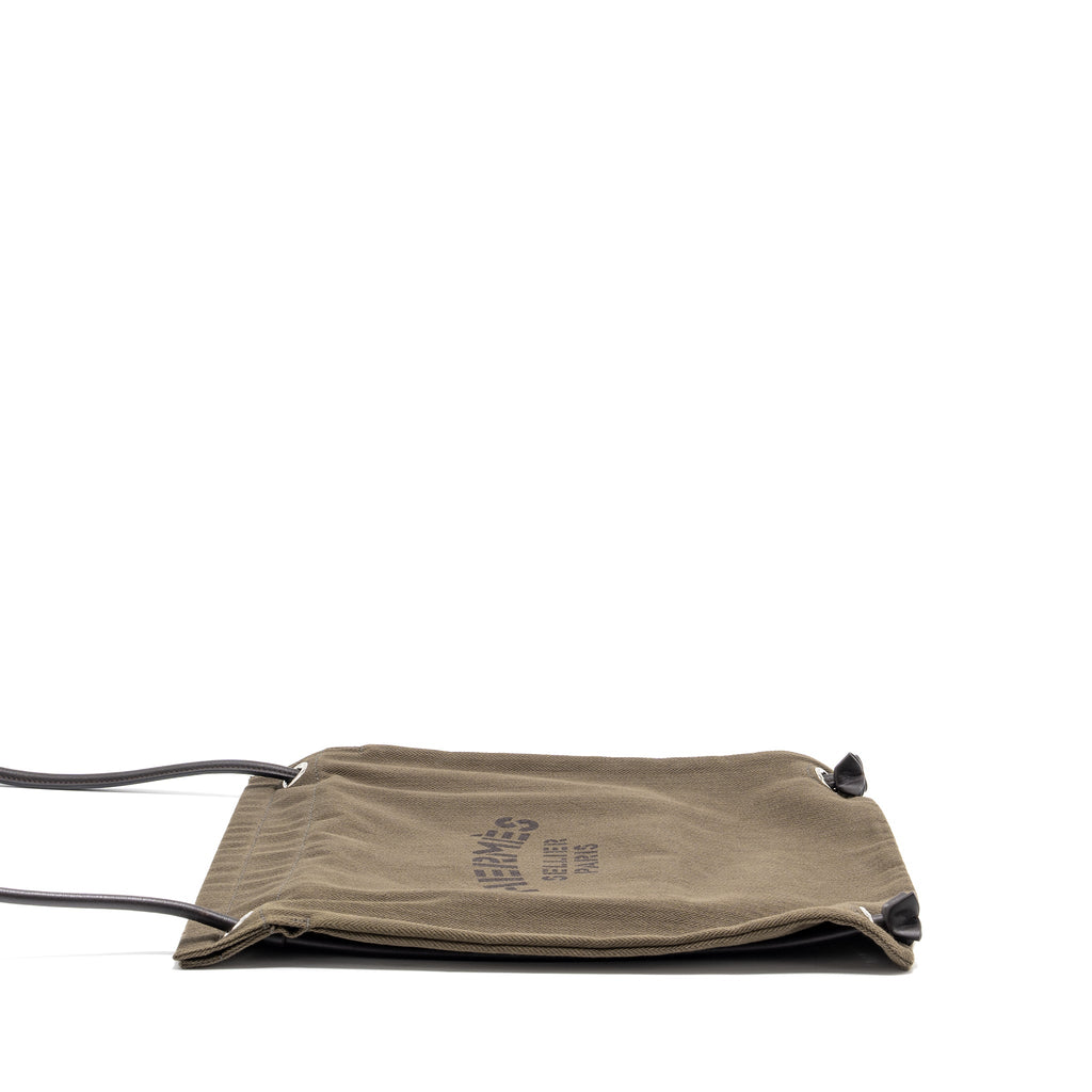 HERMES MALINE BAG KHAKI / EBENE SHW
