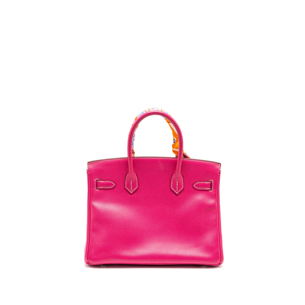 HERMES BIRKIN 30 EPSOM ROSE TYRIEN SHW