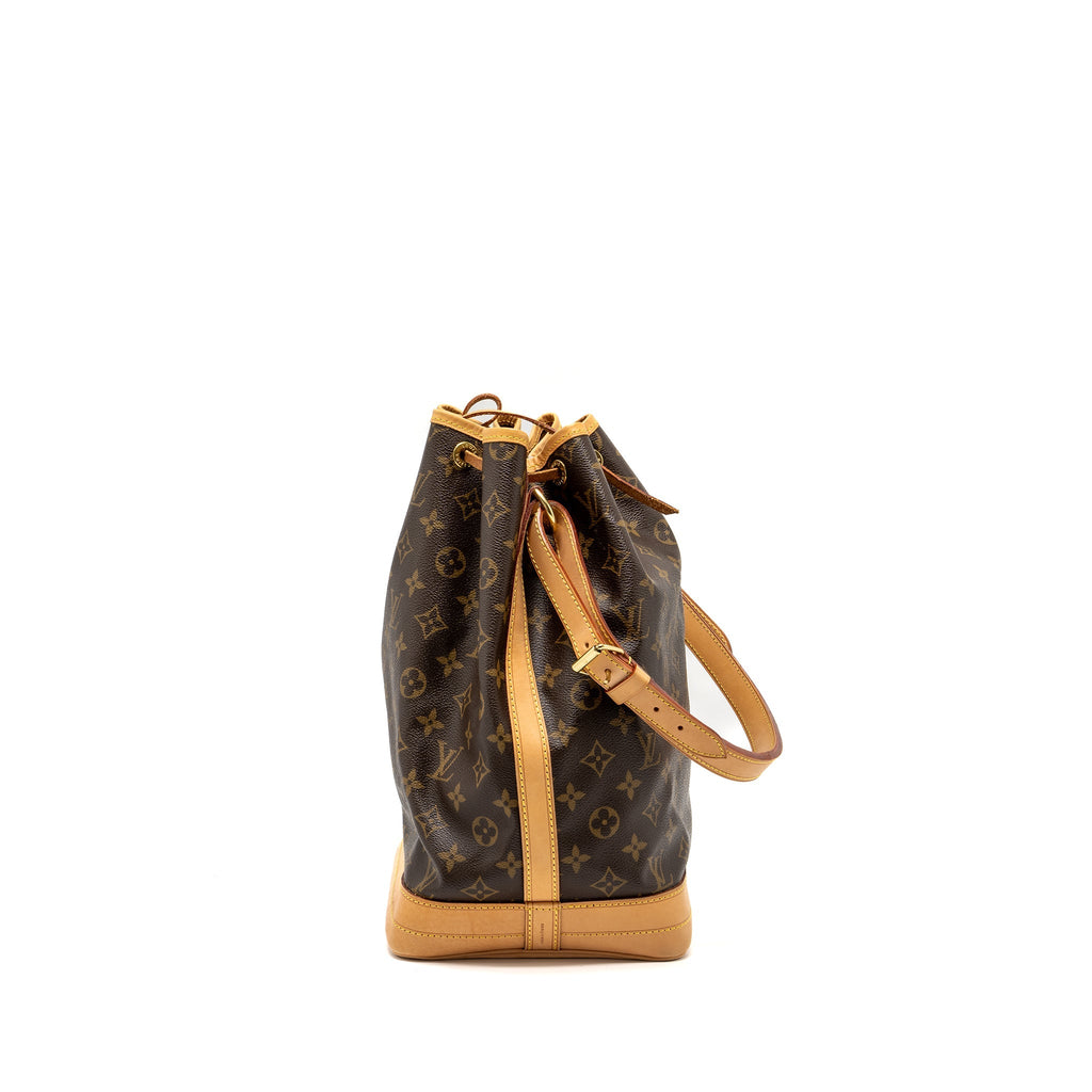 LOUIS VUITTON NOE BUCKET BAG MONOGRAM CANVAS GHW