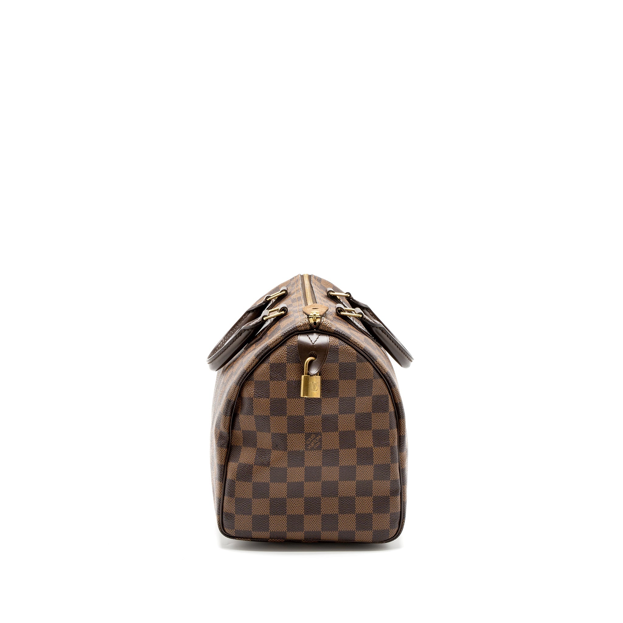 LOUIS VUITTON SPEEDY 30 DAMIER EBENE CANVAS GHW