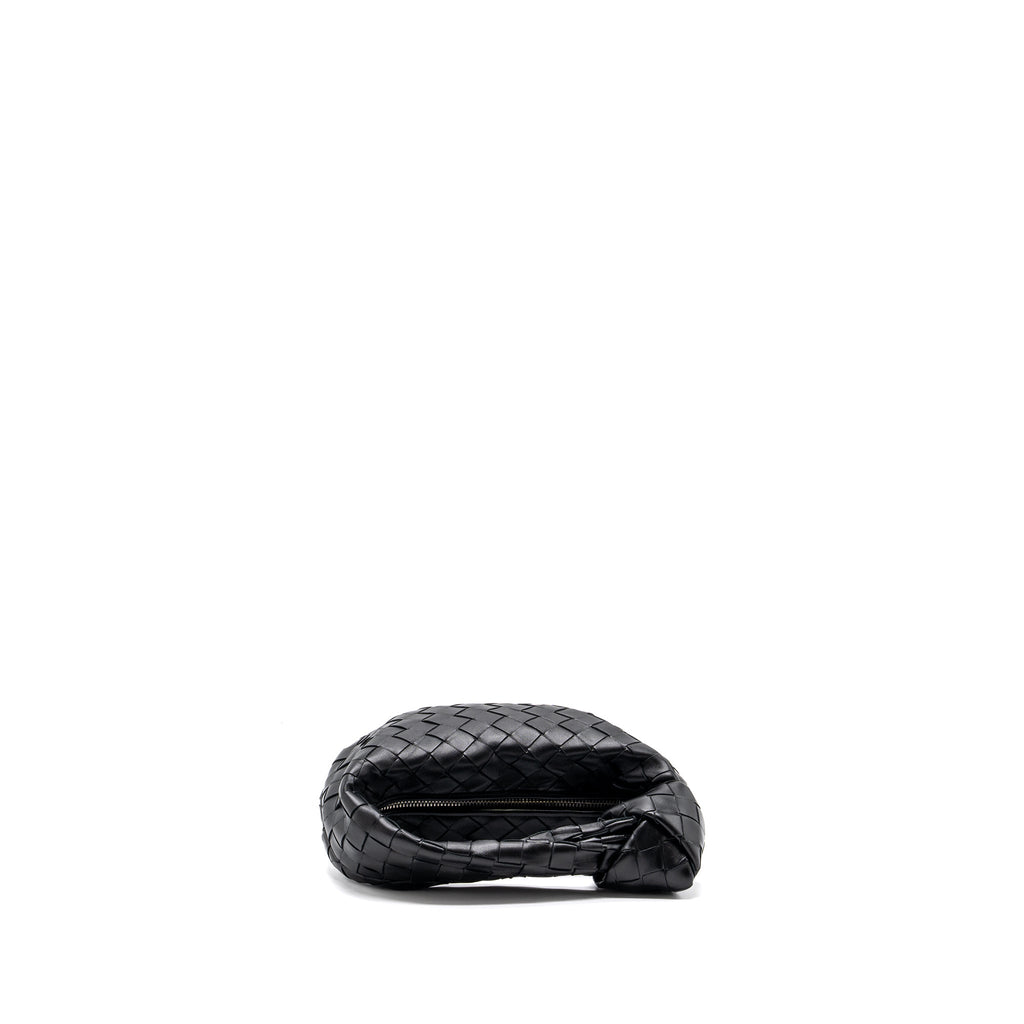 BOTTEGA VENETA MINI JODIE LAMBSKIN BLACK SHW