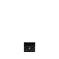 CHANEL CLASSIC COMPACT WALLET LAMBSKIN BLACK GHW