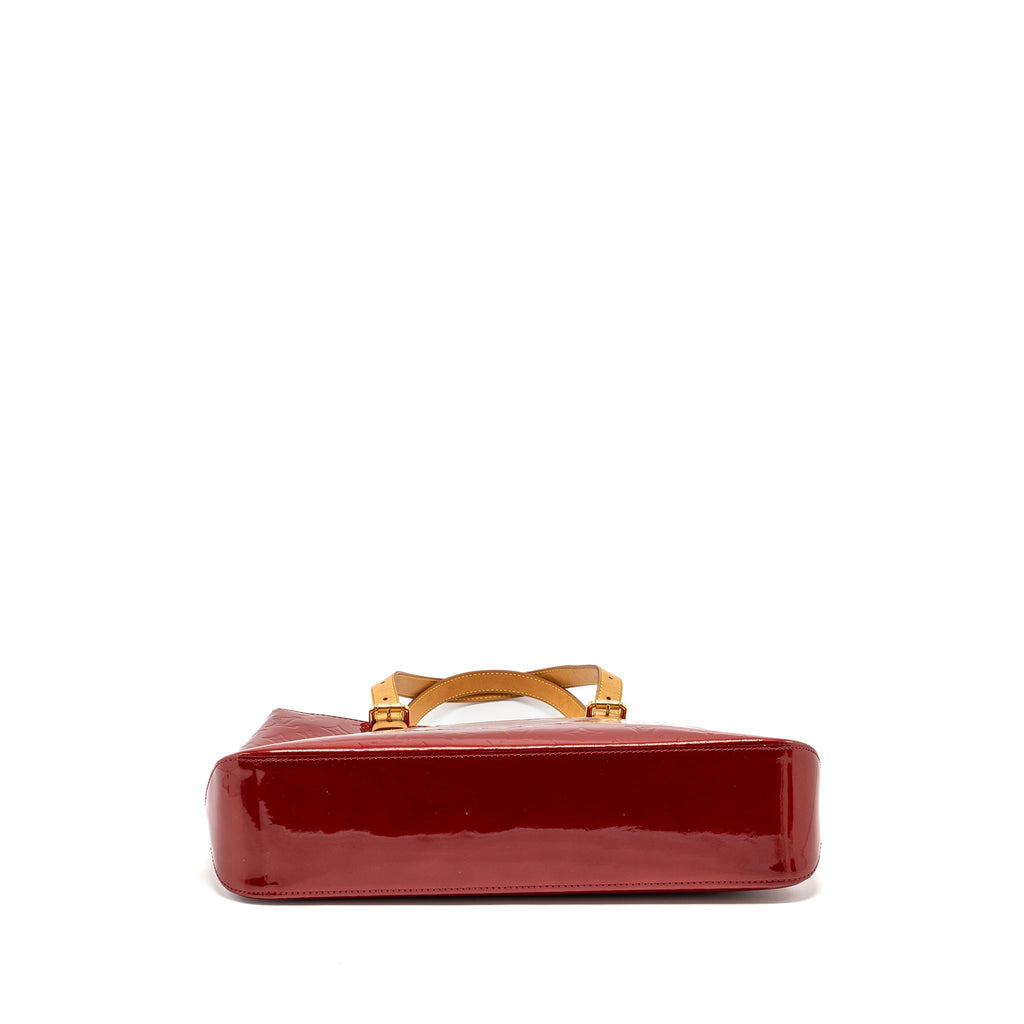 LOUIS VUITTON ZIP TOTE BAG PATENT RED GHW