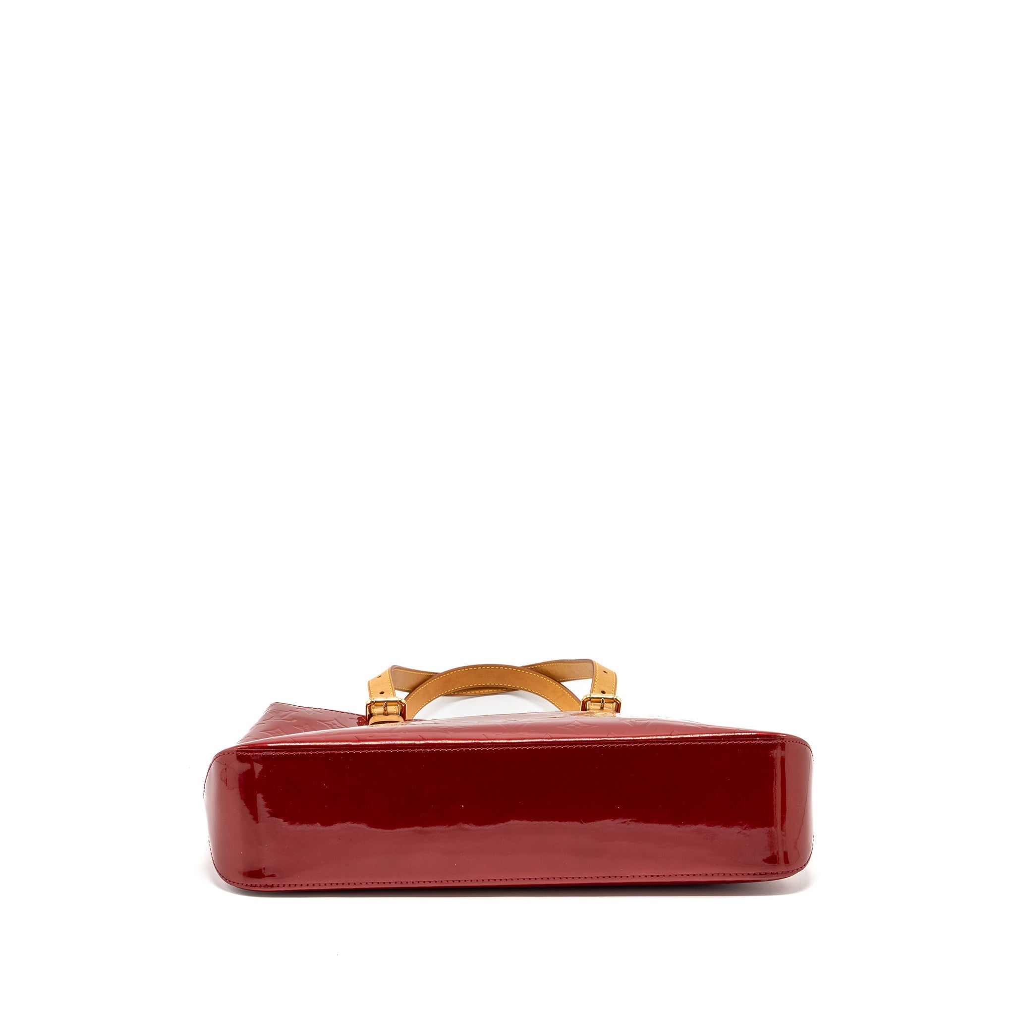 LOUIS VUITTON ZIP TOTE BAG PATENT RED GHW