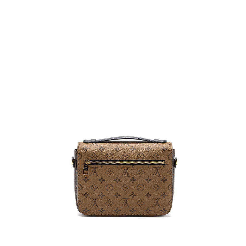 LOUIS VUITTON POCHETTE MÉTIS REVERSE MONOGRAM CANVAS GHW