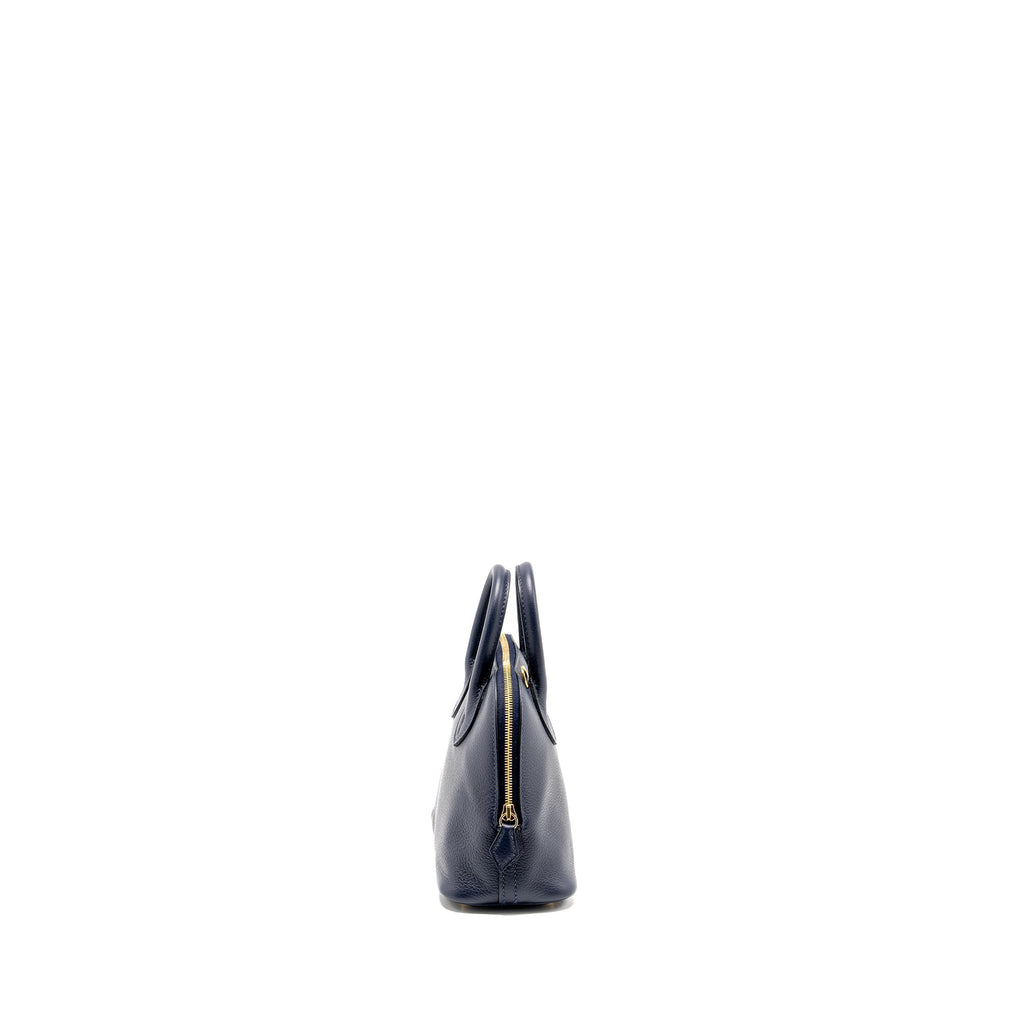 HERMES MINI BOLIDE EVERCOLOR BLUE NUIT GHW