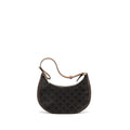 CELINE AVA BAG IN TRIOMPHE CANVAS AND CALFSKIN TAN