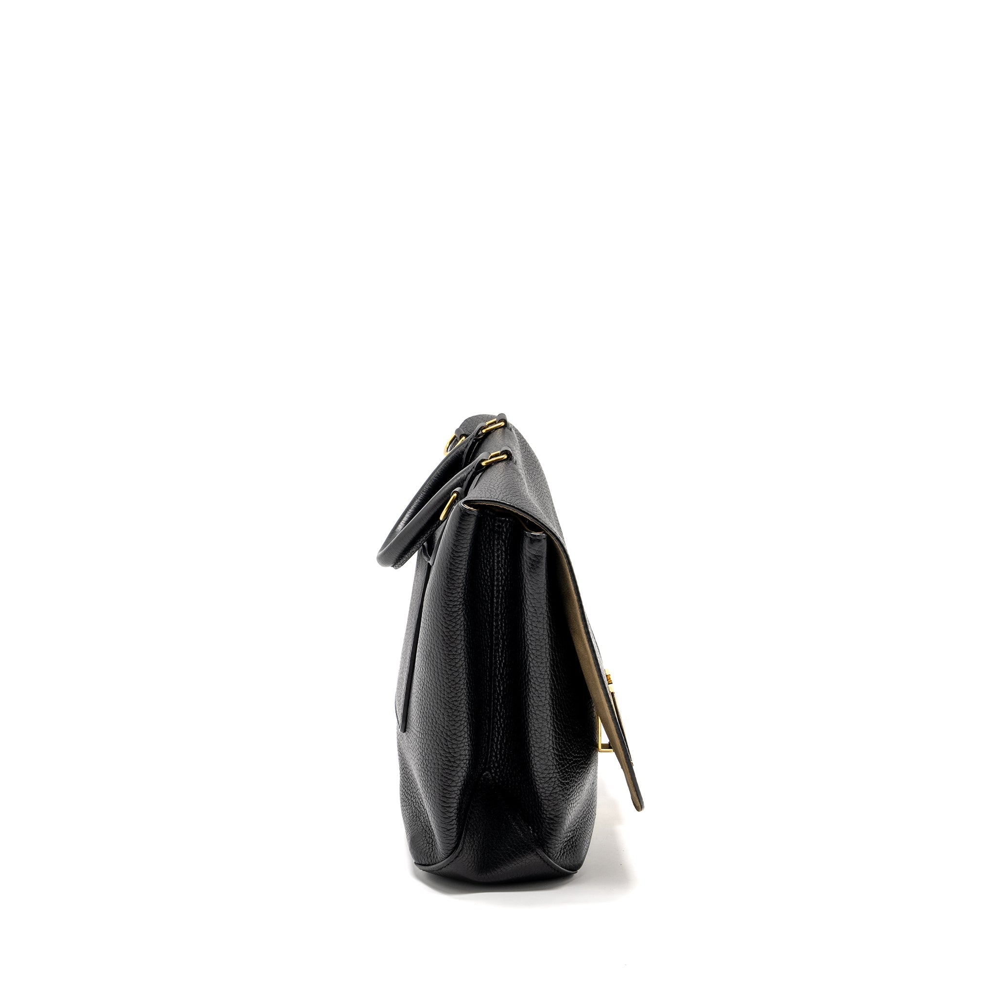 LOUIS VUITTON VOLTA BAG LEATHER BLACK GHW