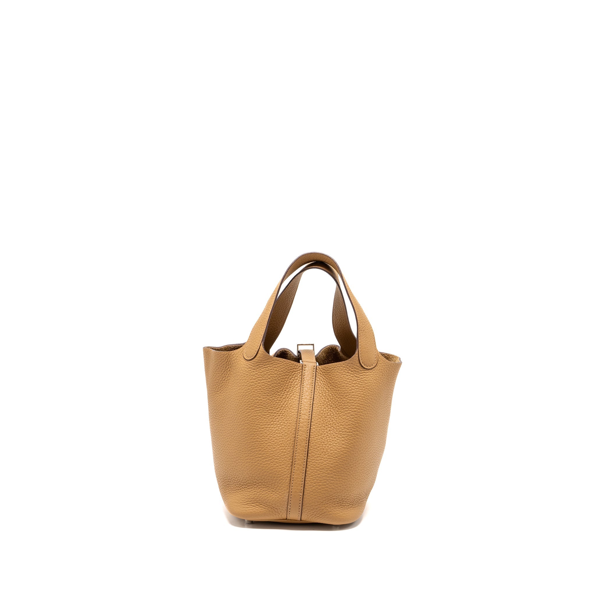 HERMES PICOTIN 18 LOCK BAG CLEMENCE BISCUIT SHW