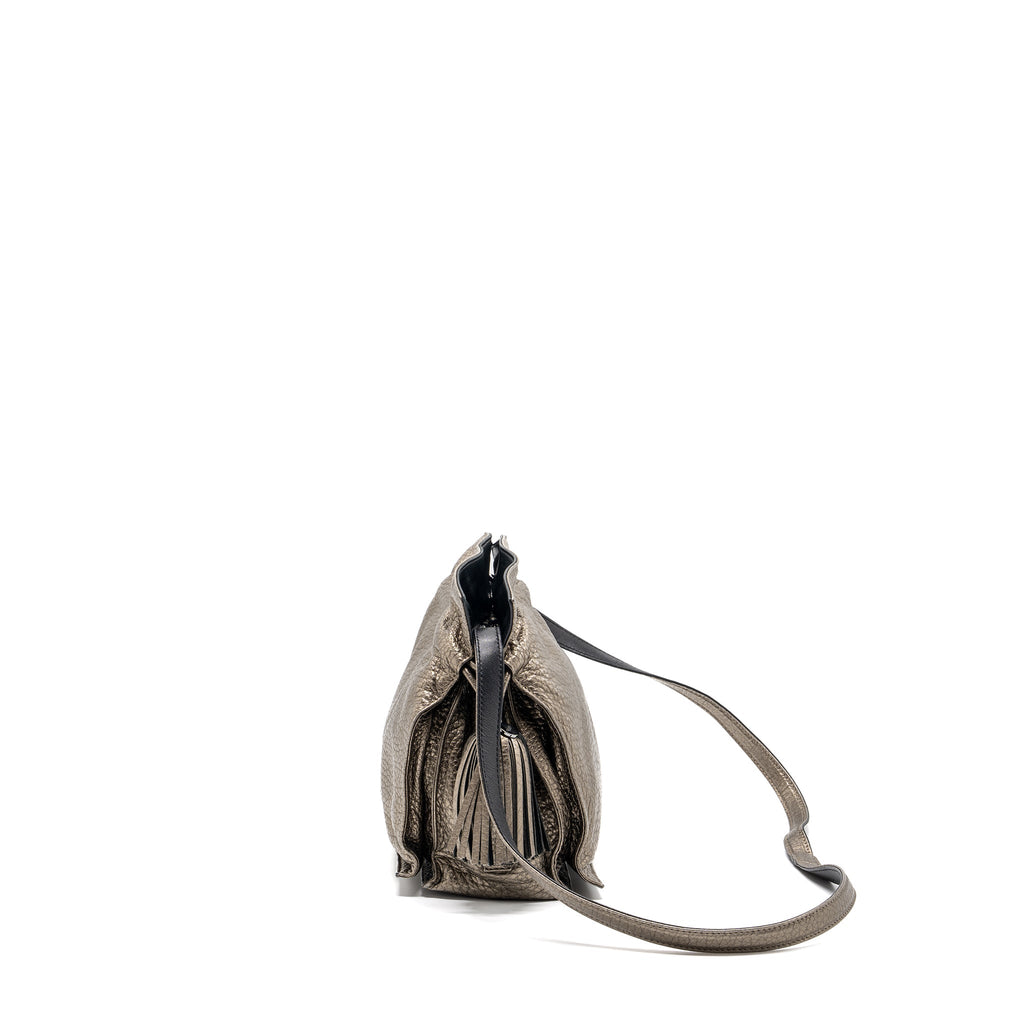 LOEWE FLAMENCO BAG CALFSKIN GOLD SHW