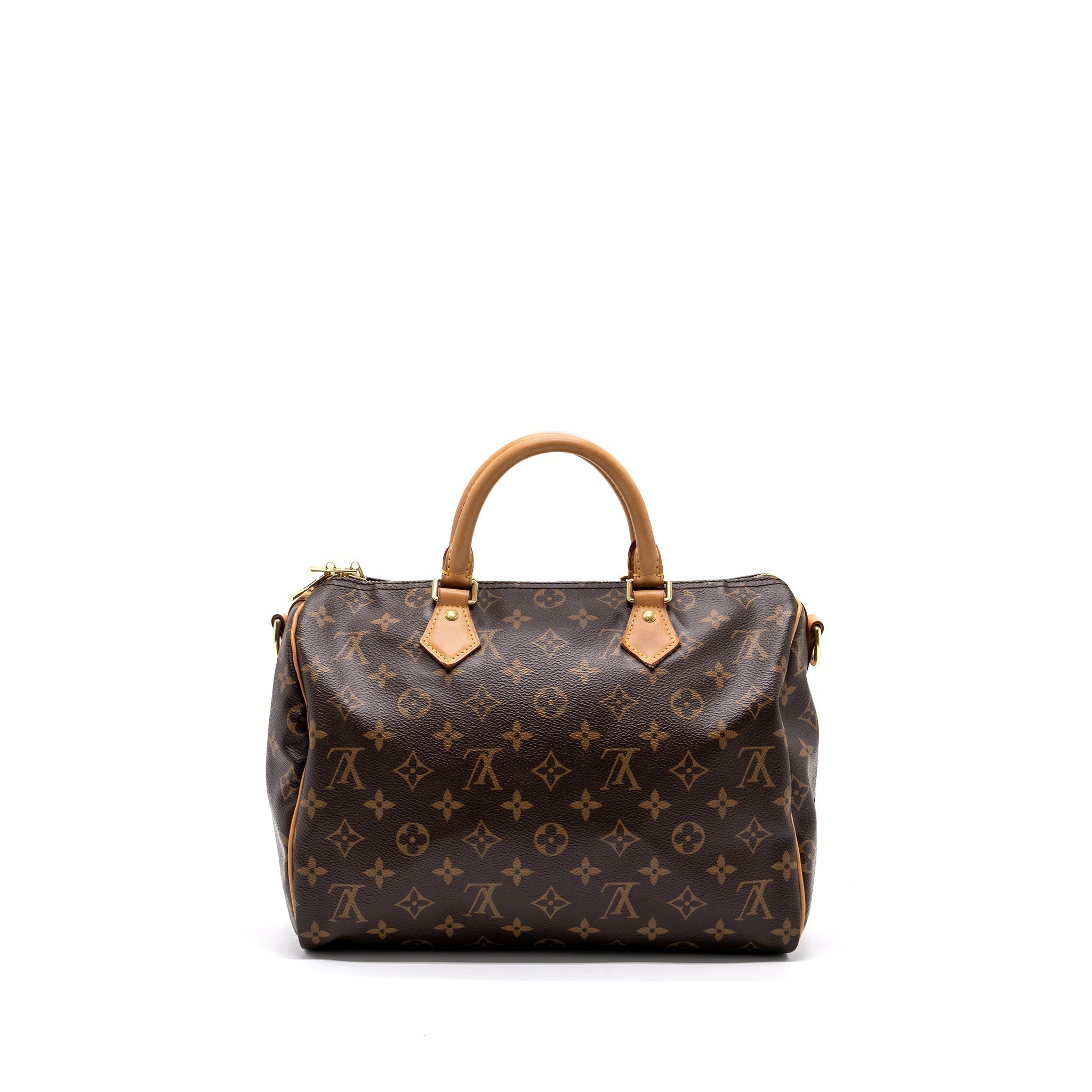 LOUIS VUITTON SPEEDY BANDOULIERE 30 MONOGRAM CANVAS GHW