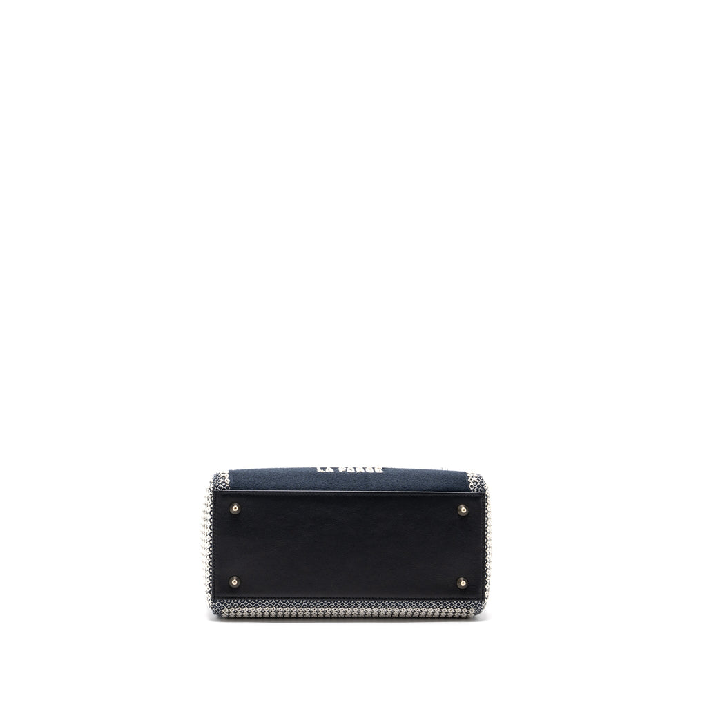 DIOR MEDIUM LADY DIOR LA FORCE LIMITED EDITION CALFSKIN/FABRIC MULTICOLOUR LGHW