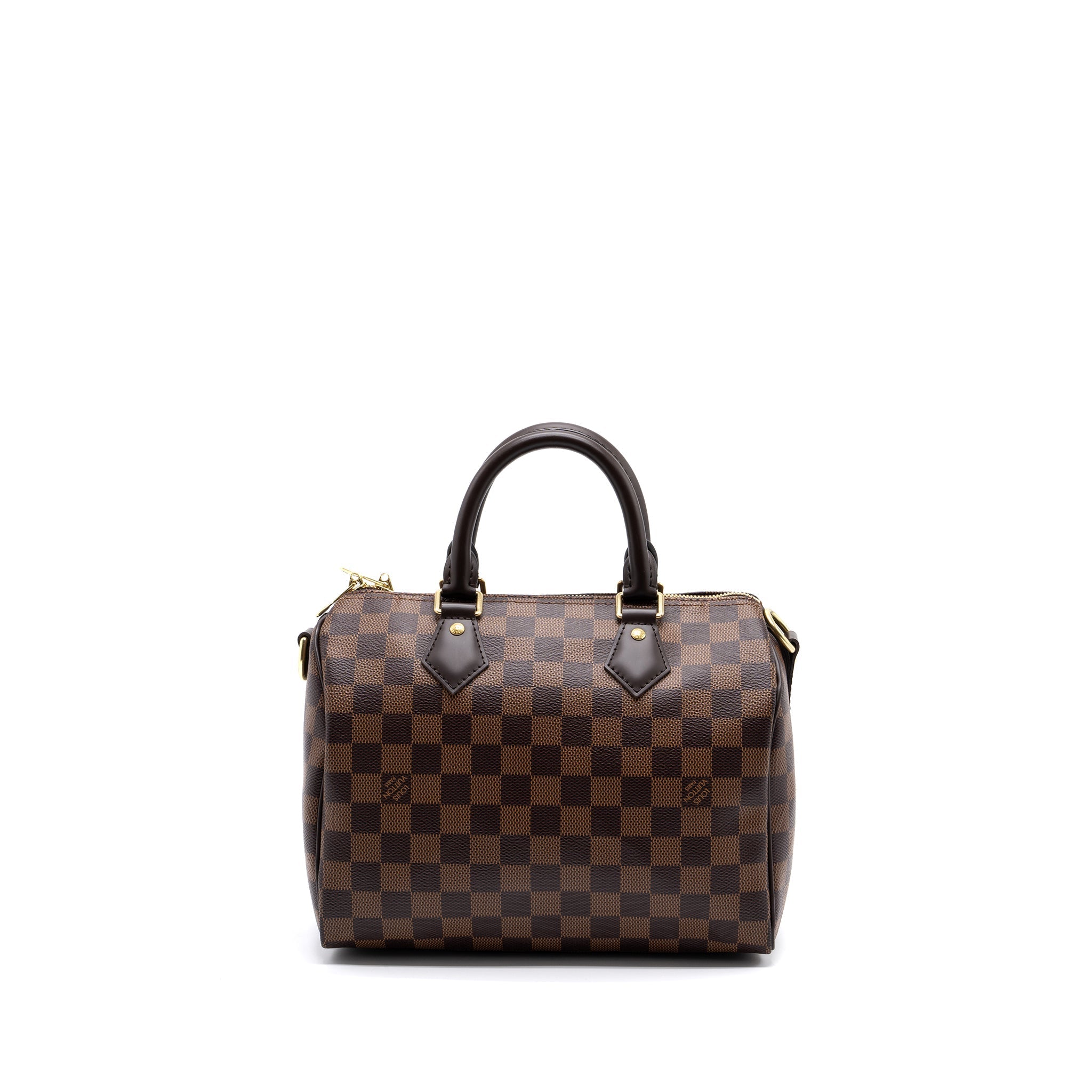LOUIS VUITTON SPEEDY BANDOULIERE 25 DAMIER EBENE CANVAS GHW(NEW VERSION)