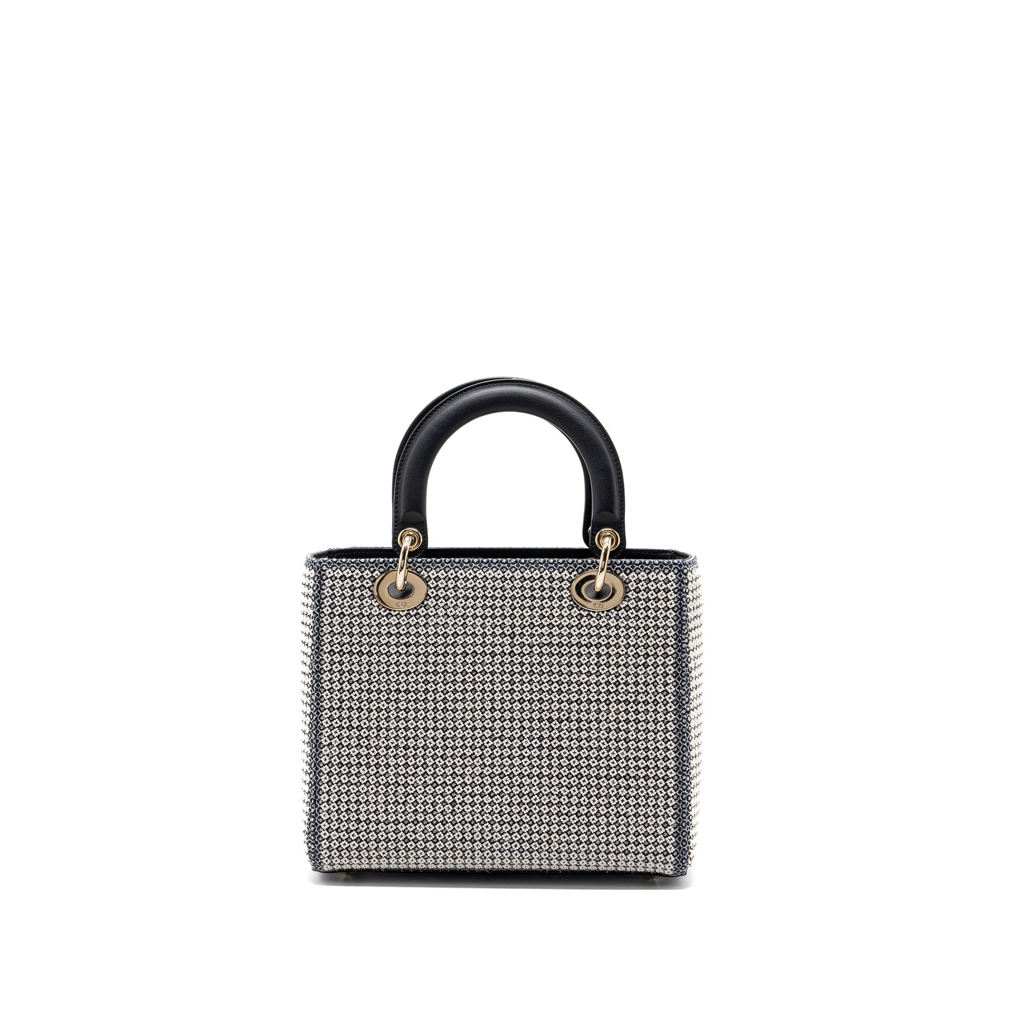 DIOR MEDIUM LADY DIOR LA FORCE LIMITED EDITION CALFSKIN/FABRIC MULTICOLOUR LGHW