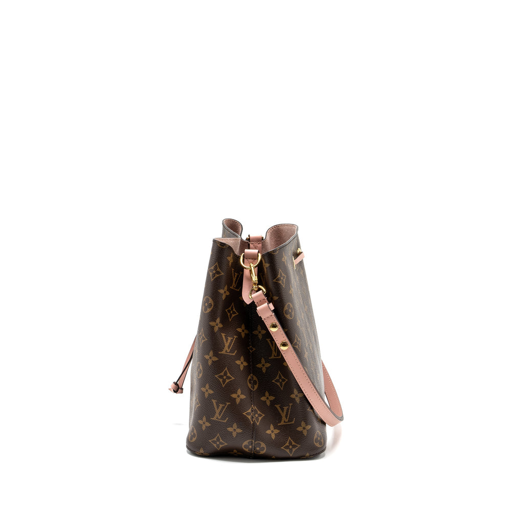 LOUIS VUITTON NEO NOE MONOGRAM CANVAS PINK GHW
