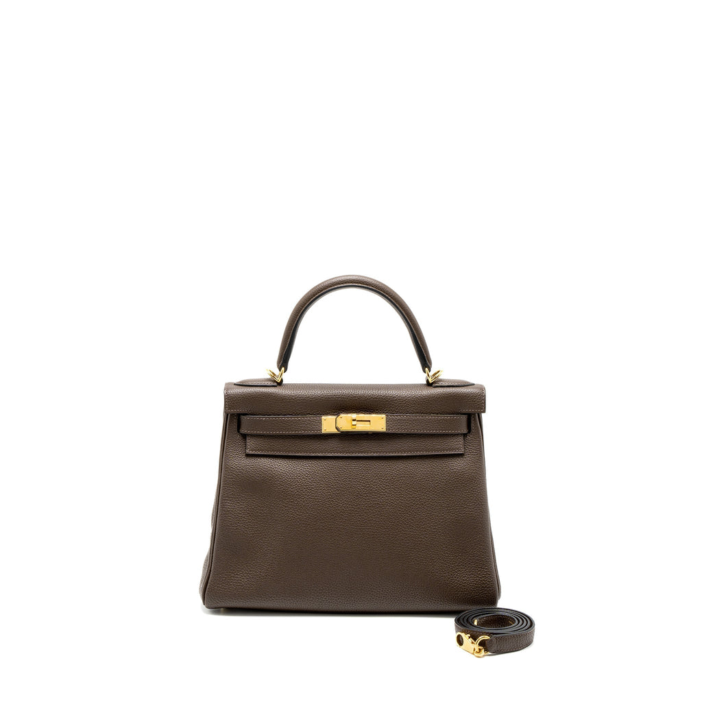 HERMES KELLY 28 TOGO C4 ECORCE GHW