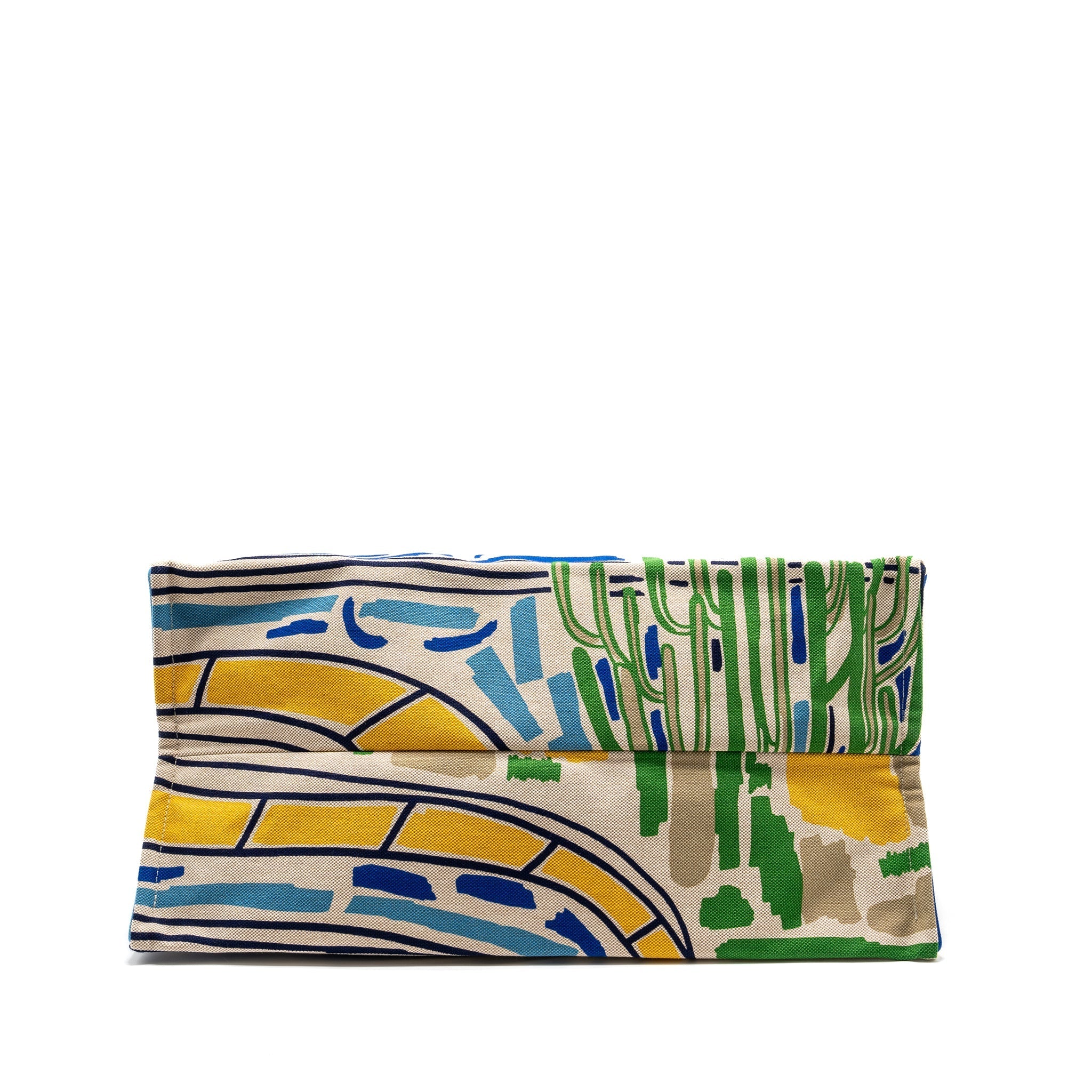 HERMES FARNIENTE BEACH BAG COTTON MULTICOLOUR SHW