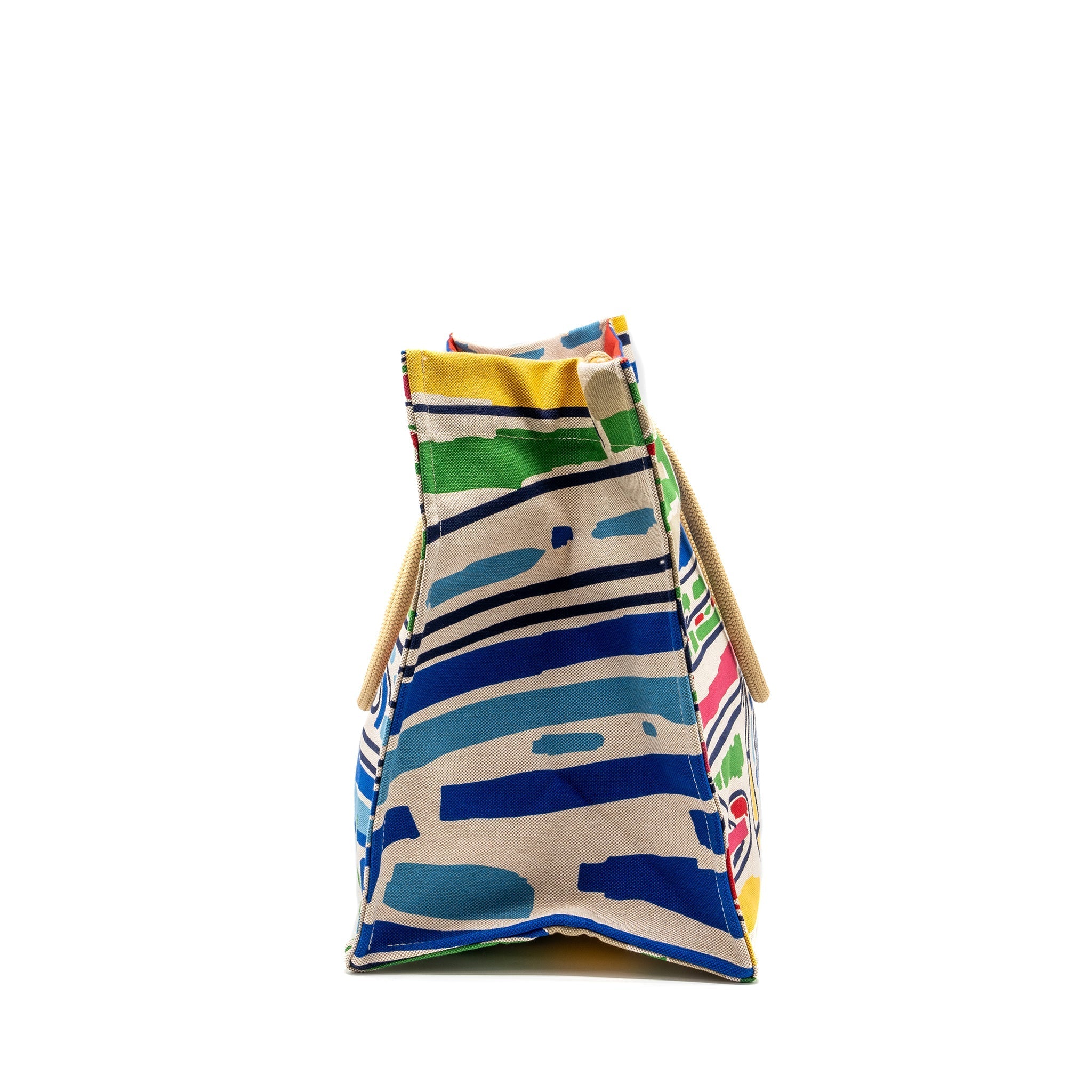 HERMES FARNIENTE BEACH BAG COTTON MULTICOLOUR SHW
