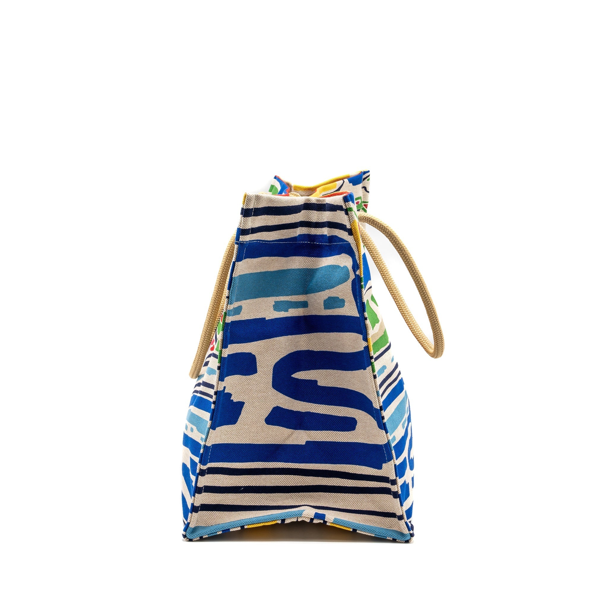 HERMES FARNIENTE BEACH BAG COTTON MULTICOLOUR SHW