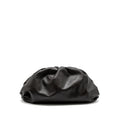 BOTTEGA VENETA CLUTCH CALFSKIN DARK BROWN GHW