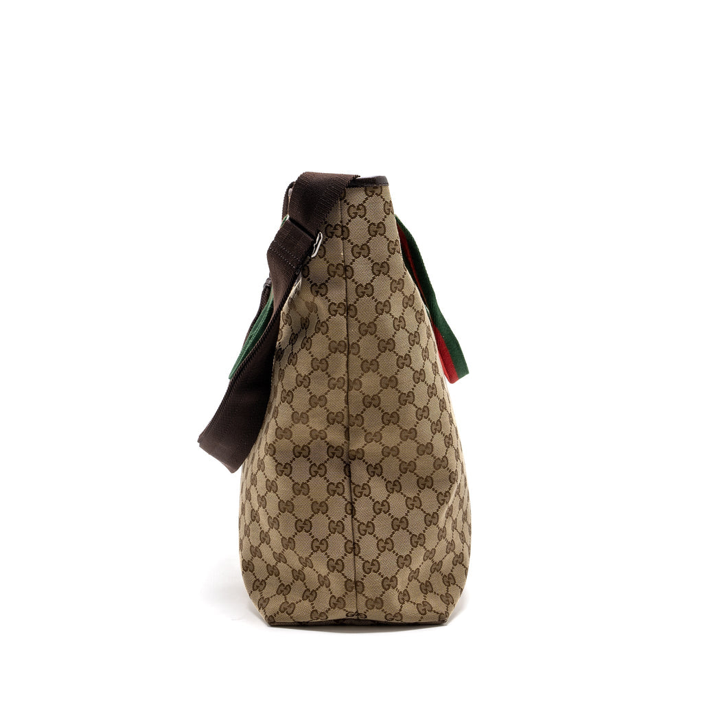 GUCCI SHOPPING BAG GG SUPREME CANVAS SHW