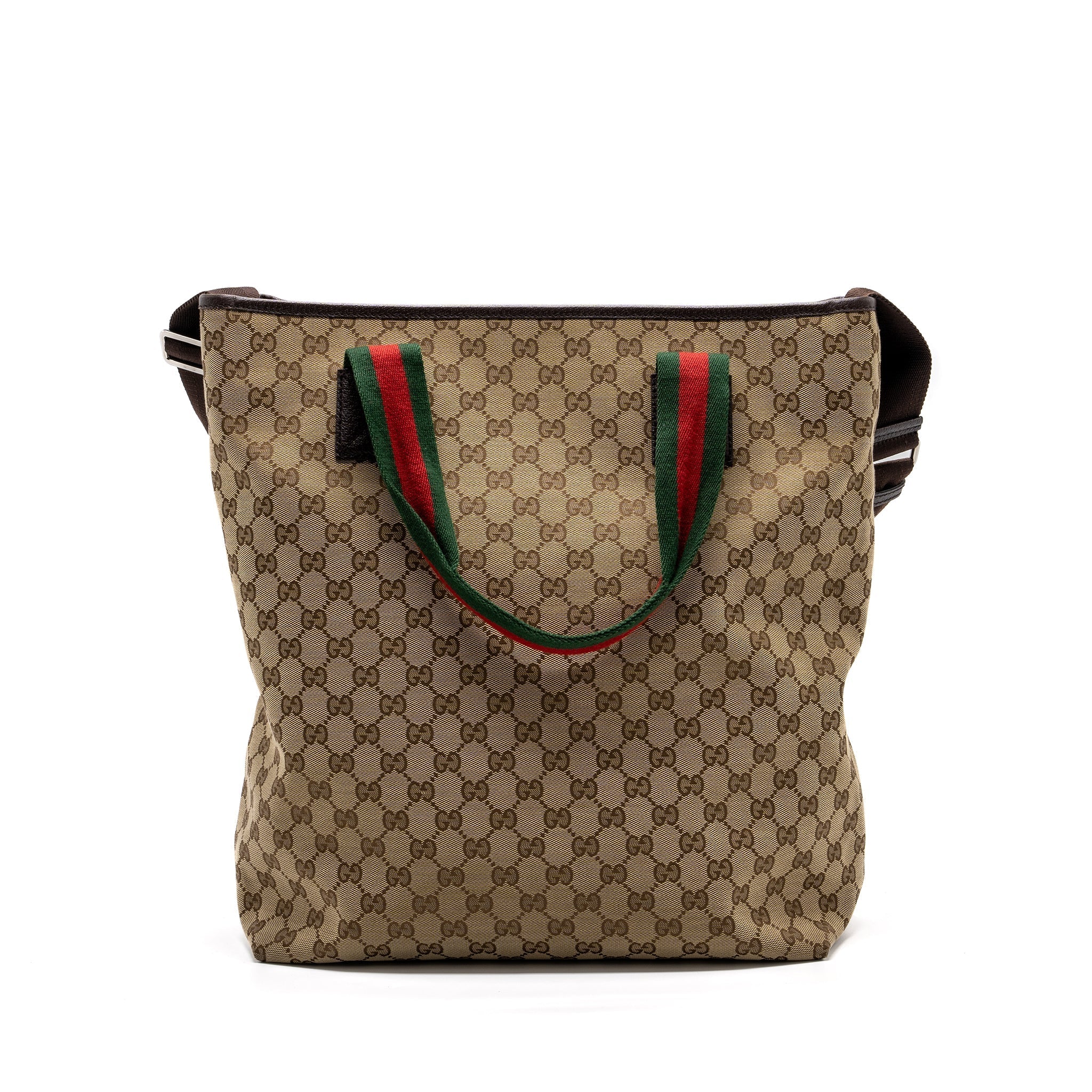 GUCCI SHOPPING BAG GG SUPREME CANVAS SHW