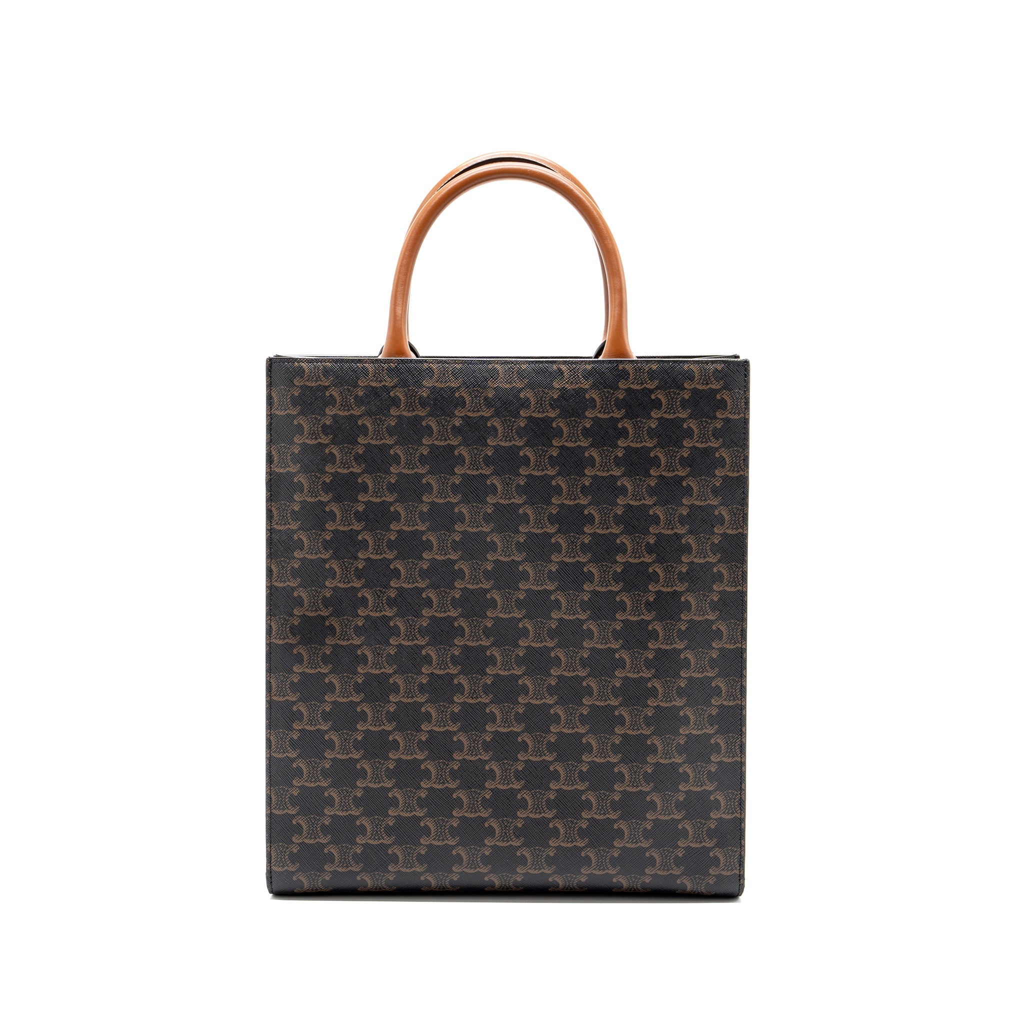 CELINE VERTICAL CABAS TRIOMPHE CANVAS GHW
