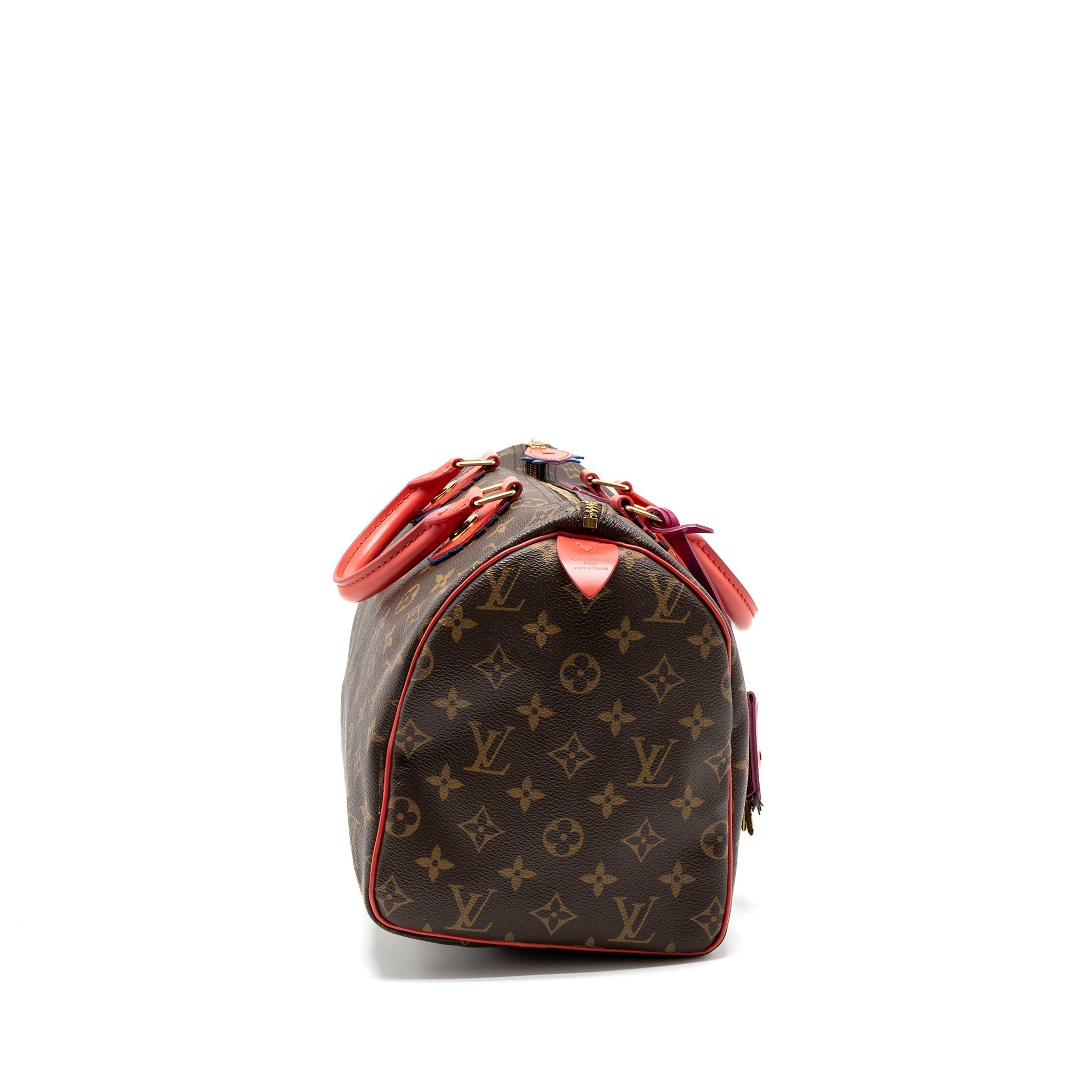 LOUIS VUITTON SPEEDY 30 LIMITED EDITION MONOGRAM CANVAS GHW