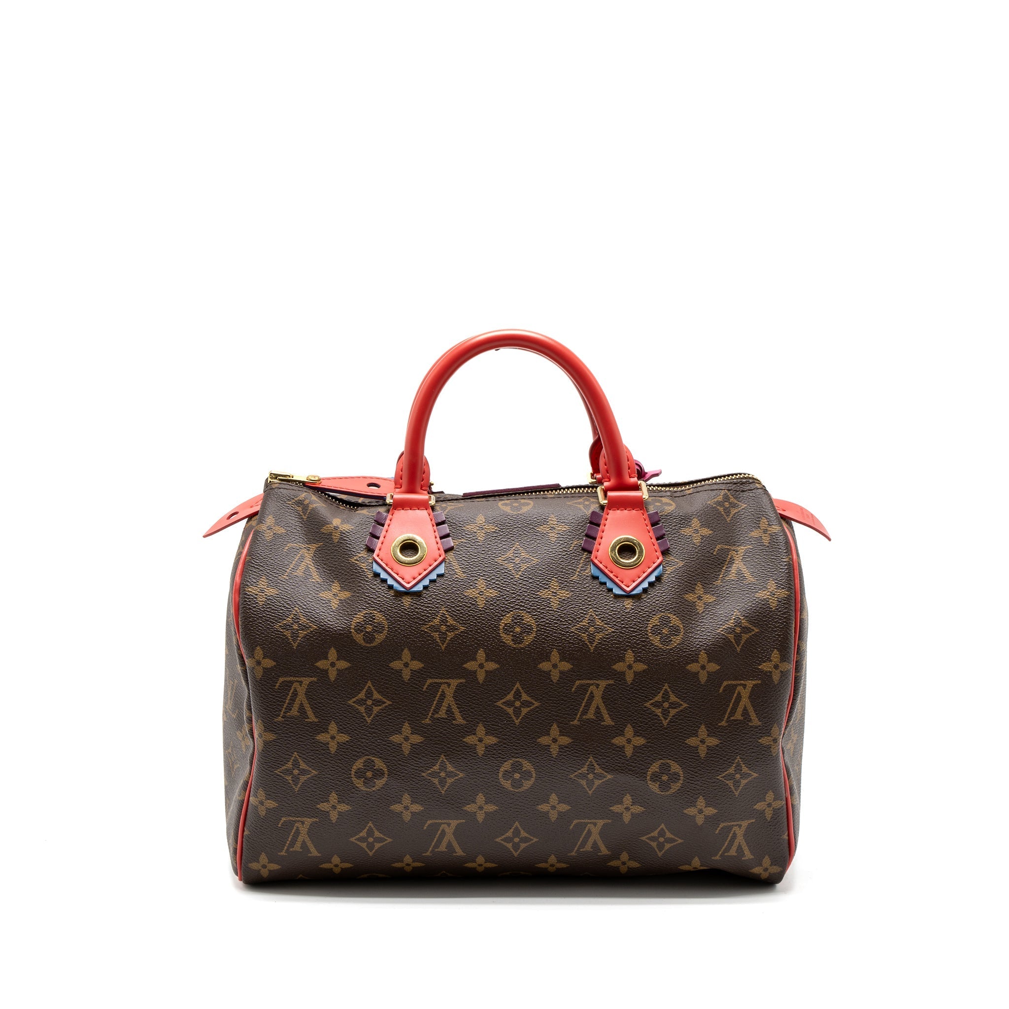 LOUIS VUITTON SPEEDY 30 LIMITED EDITION MONOGRAM CANVAS GHW