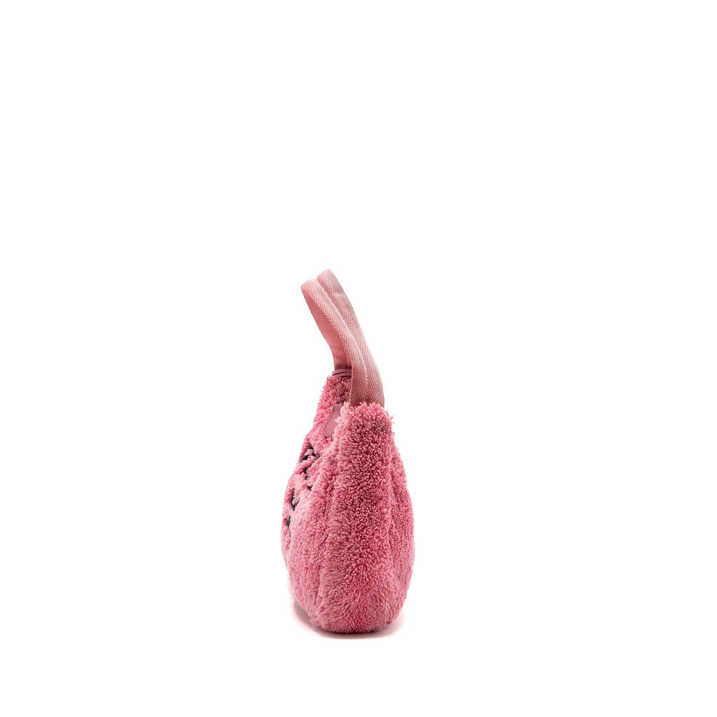 PRADA RE-EDITION 2000 TERRY MINI BAG PINK SHW