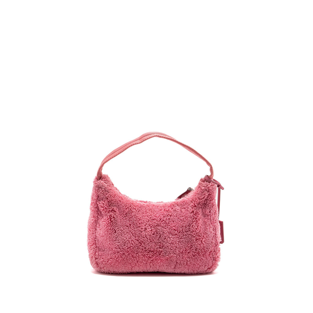 PRADA RE-EDITION 2000 TERRY MINI BAG PINK SHW