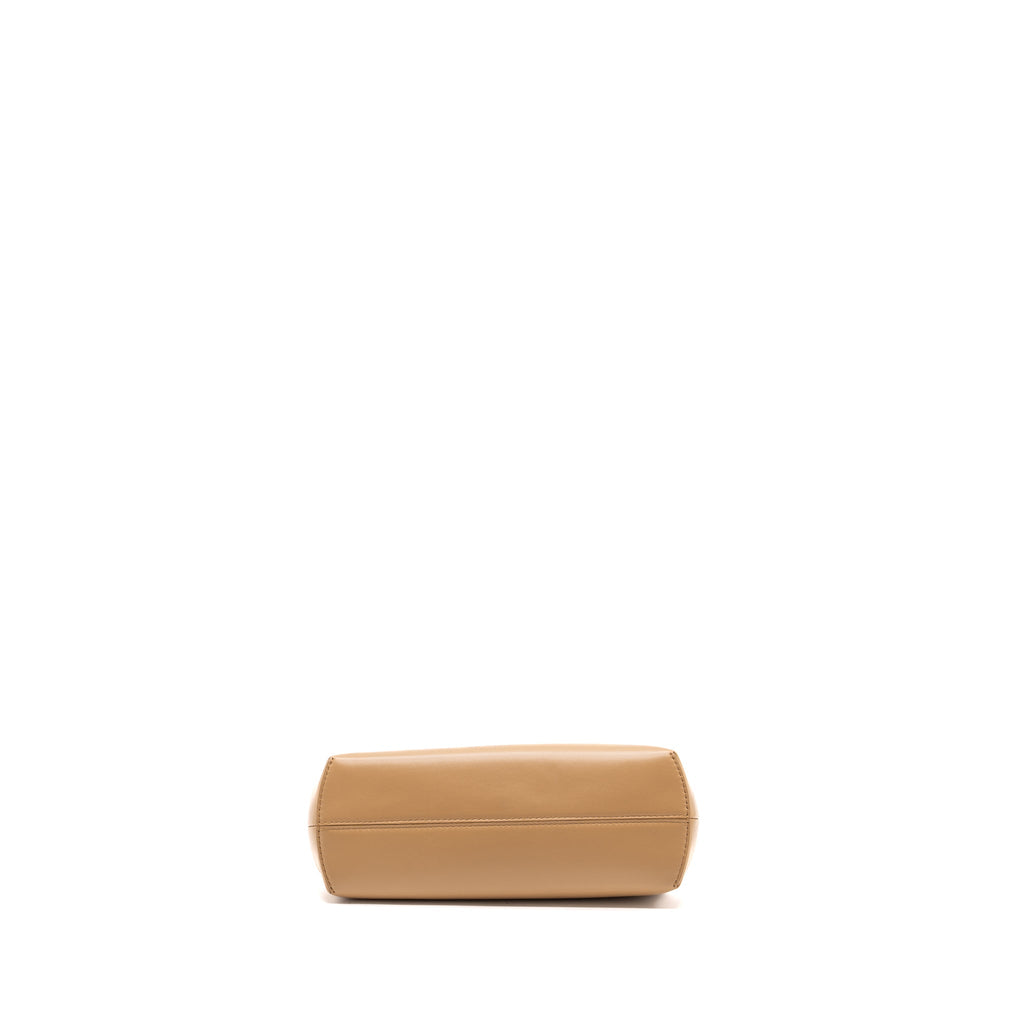 FENDI SMALL FIRST BAG NAPPA LEATHER BEIGE LGHW