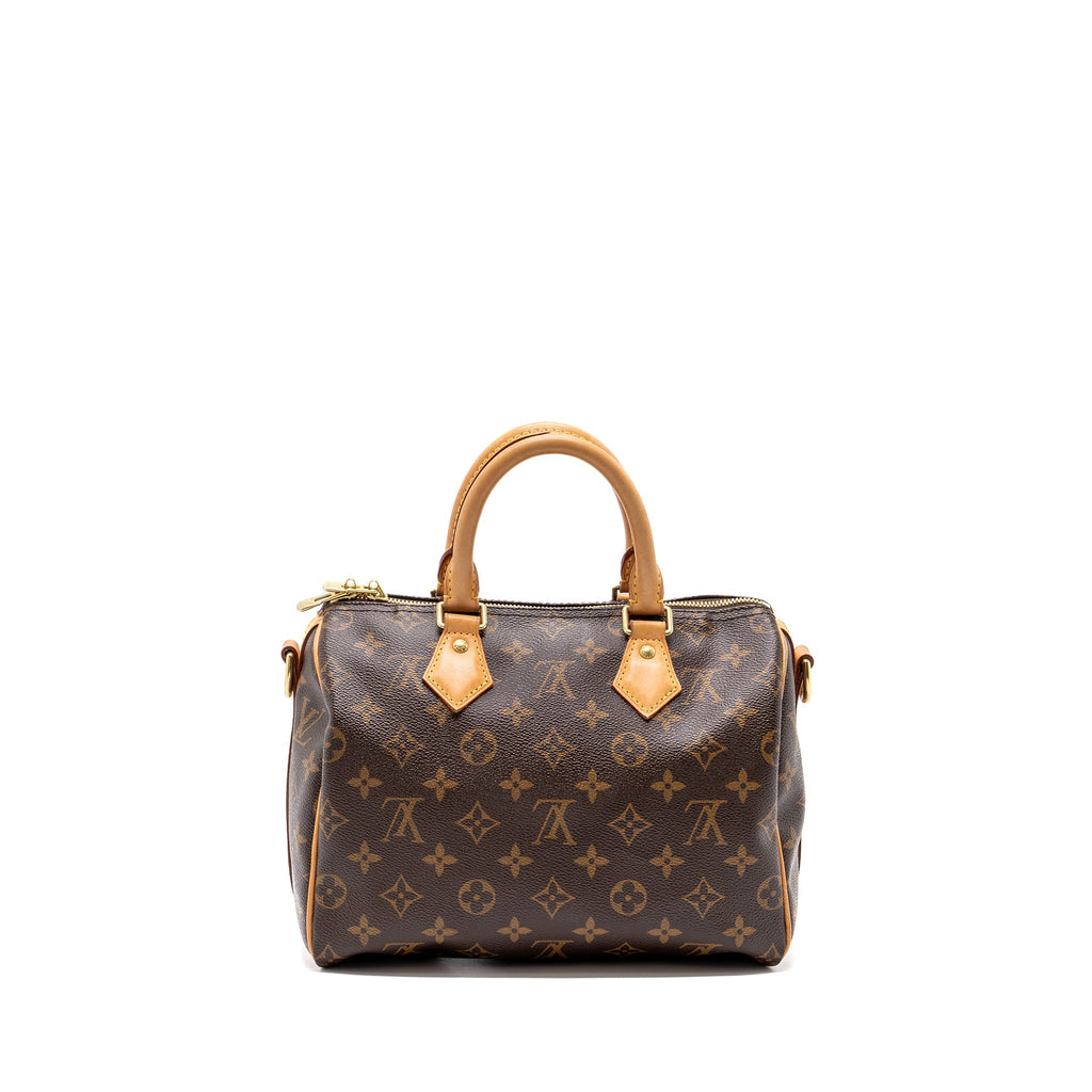 LOUIS VUITTON SPEEDY  BANDOULIERE 25 MONOGRAM CANVAS GHW