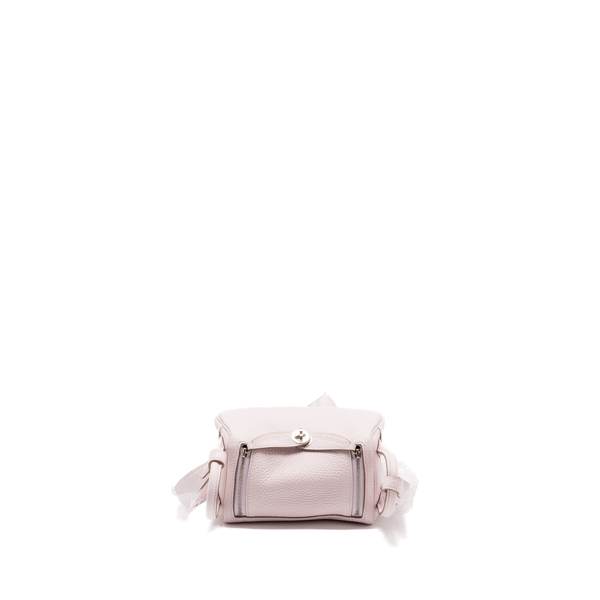 HERMES MINI LINDY CLEMENCE MAUVE PALE SHW