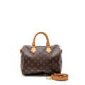 LOUIS VUITTON SPEEDY  BANDOULIERE 25 MONOGRAM CANVAS GHW