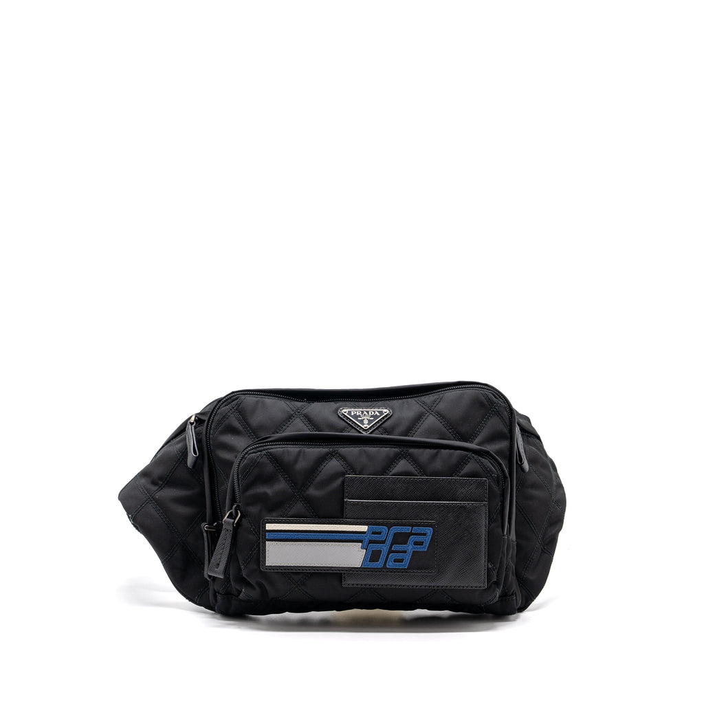 PRADA BUM BAG NYLON BLACK SHW